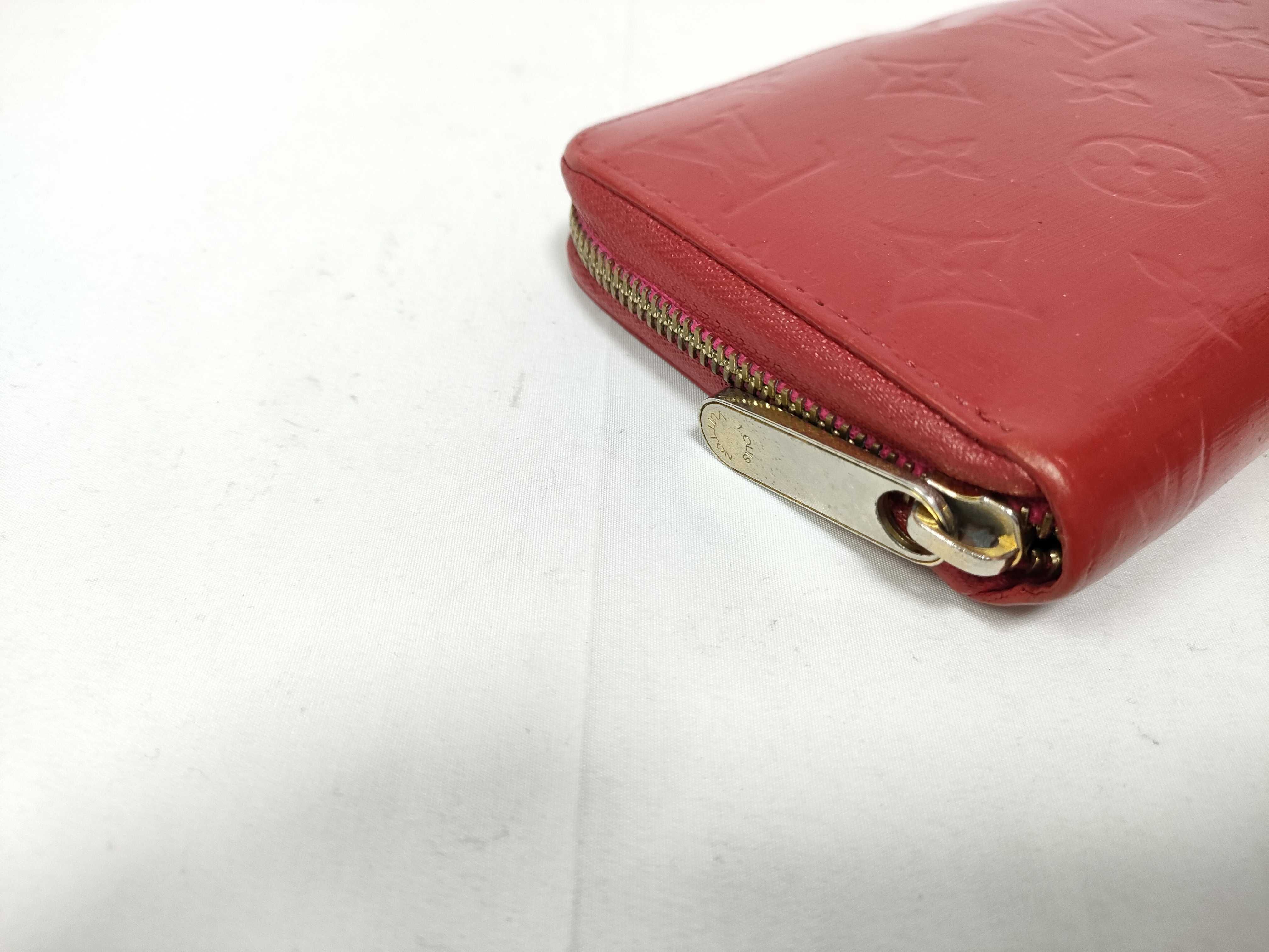 Vernis LV Round Zip Long Wallet Red Wallet — view 6