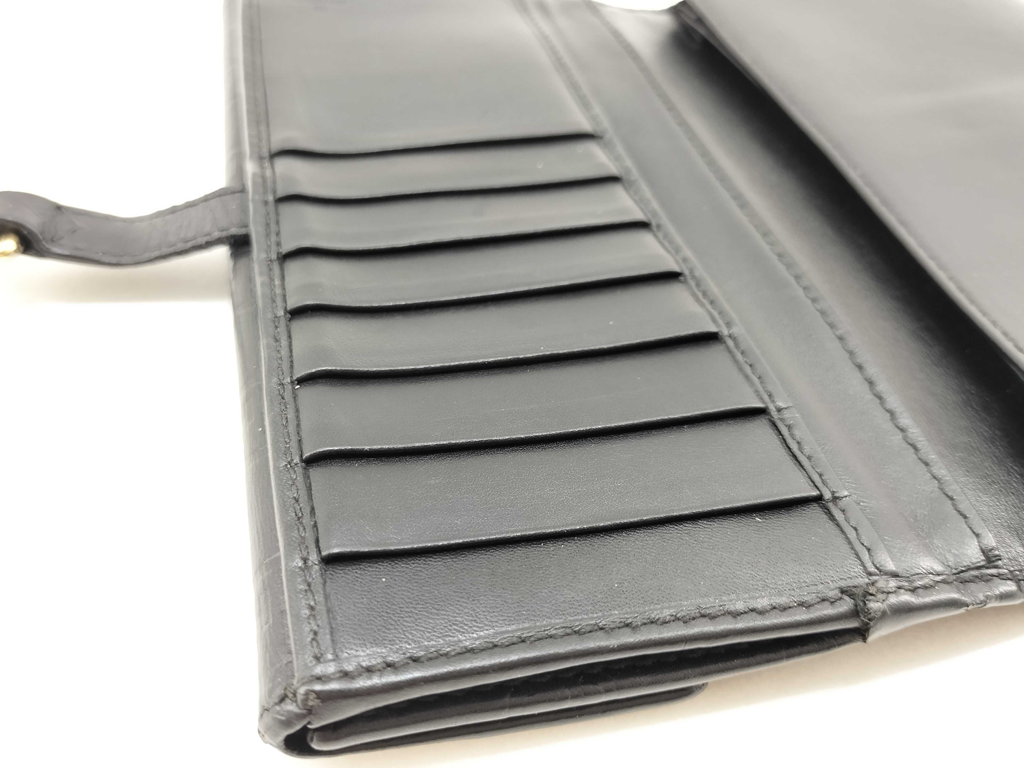 Guccissima Leather New Jackie Long Wallet Black Serial Number Wallet — view 11