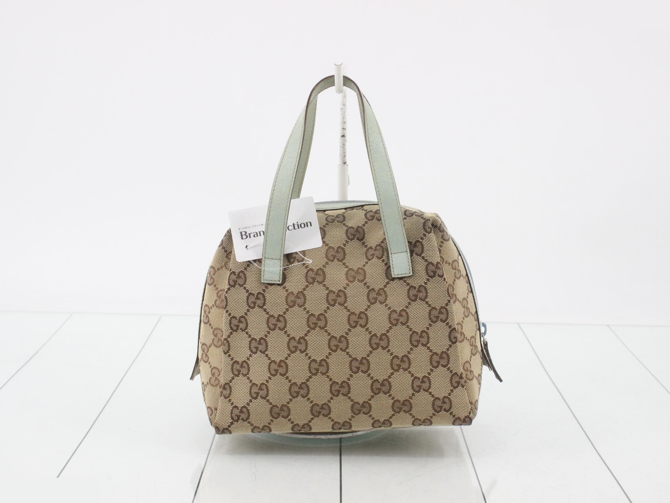 canvas handbag, emerald green, item number 124542, part number 203437 — view 2