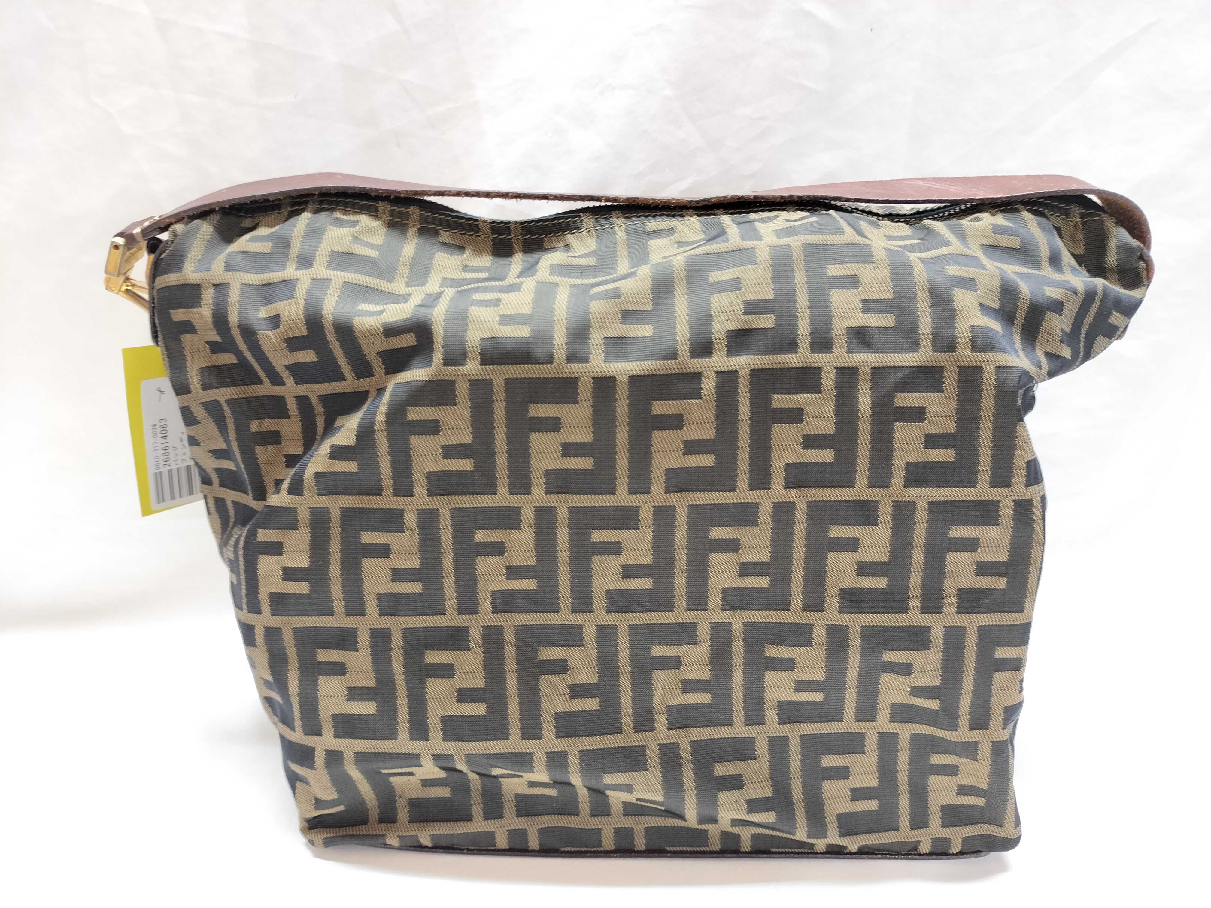 Zucca pattern one-shoulder vintage shoulder bag