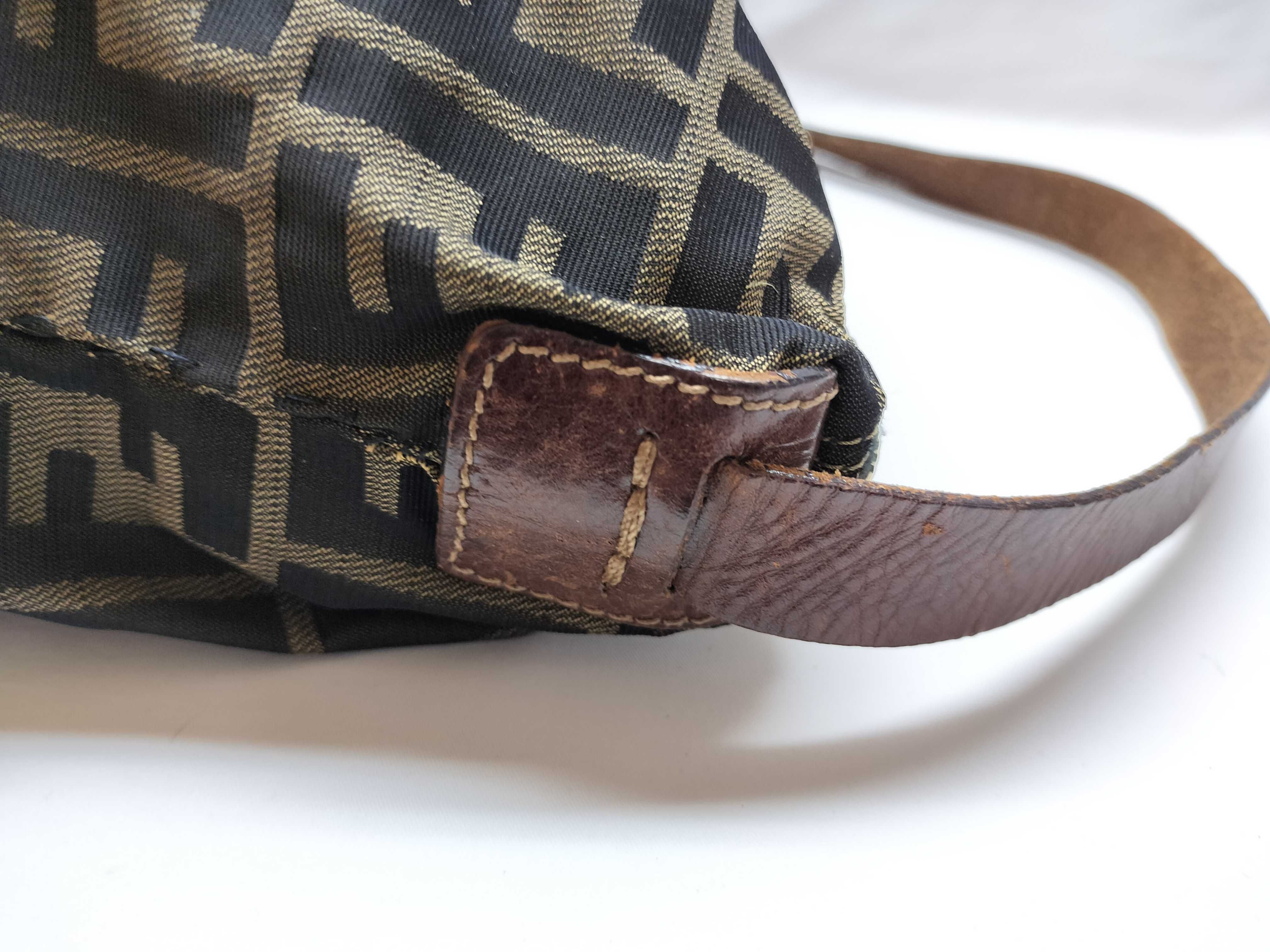 Zucca pattern one-shoulder vintage shoulder bag — view 11
