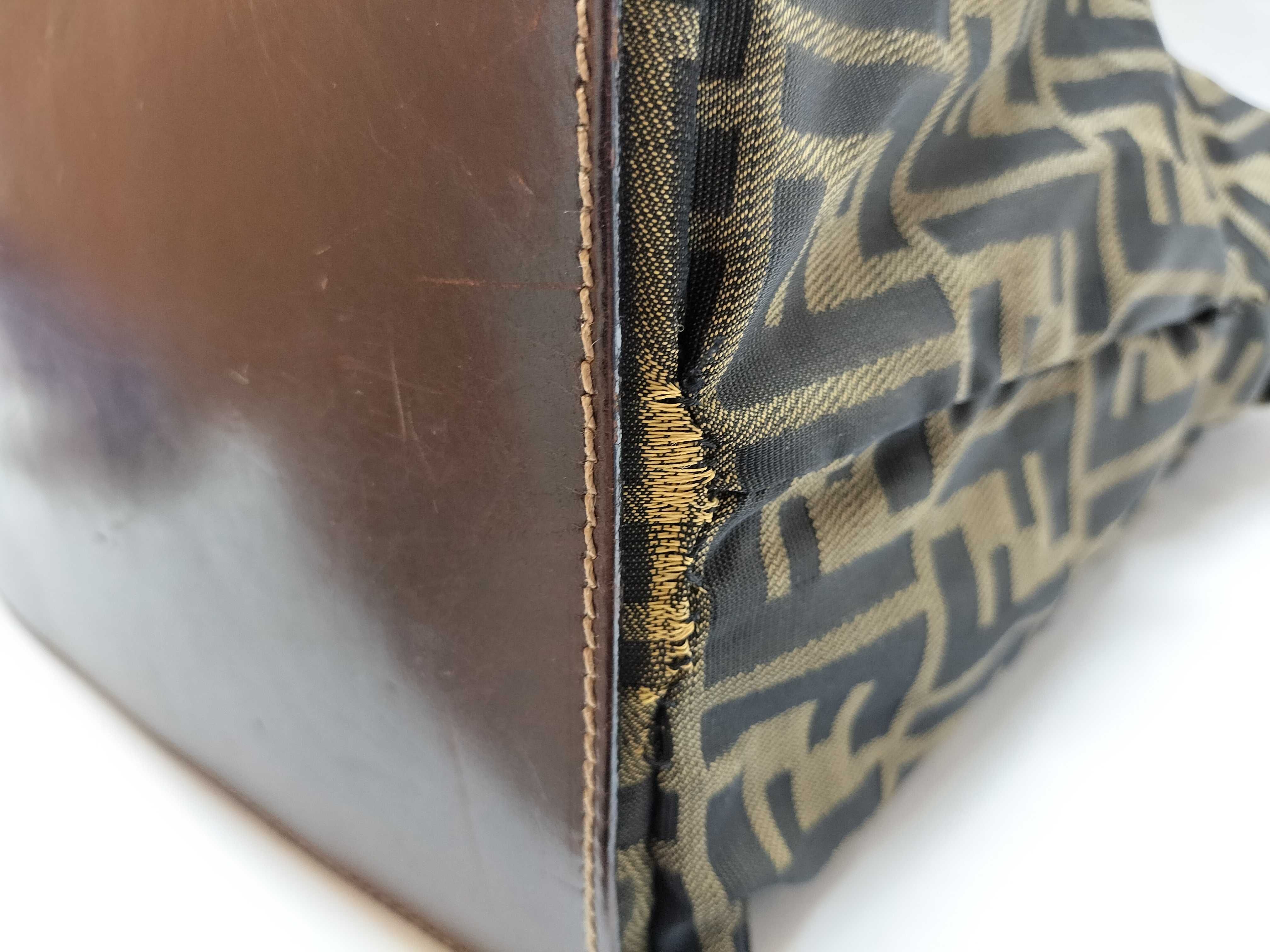 Zucca pattern one-shoulder vintage shoulder bag — view 10