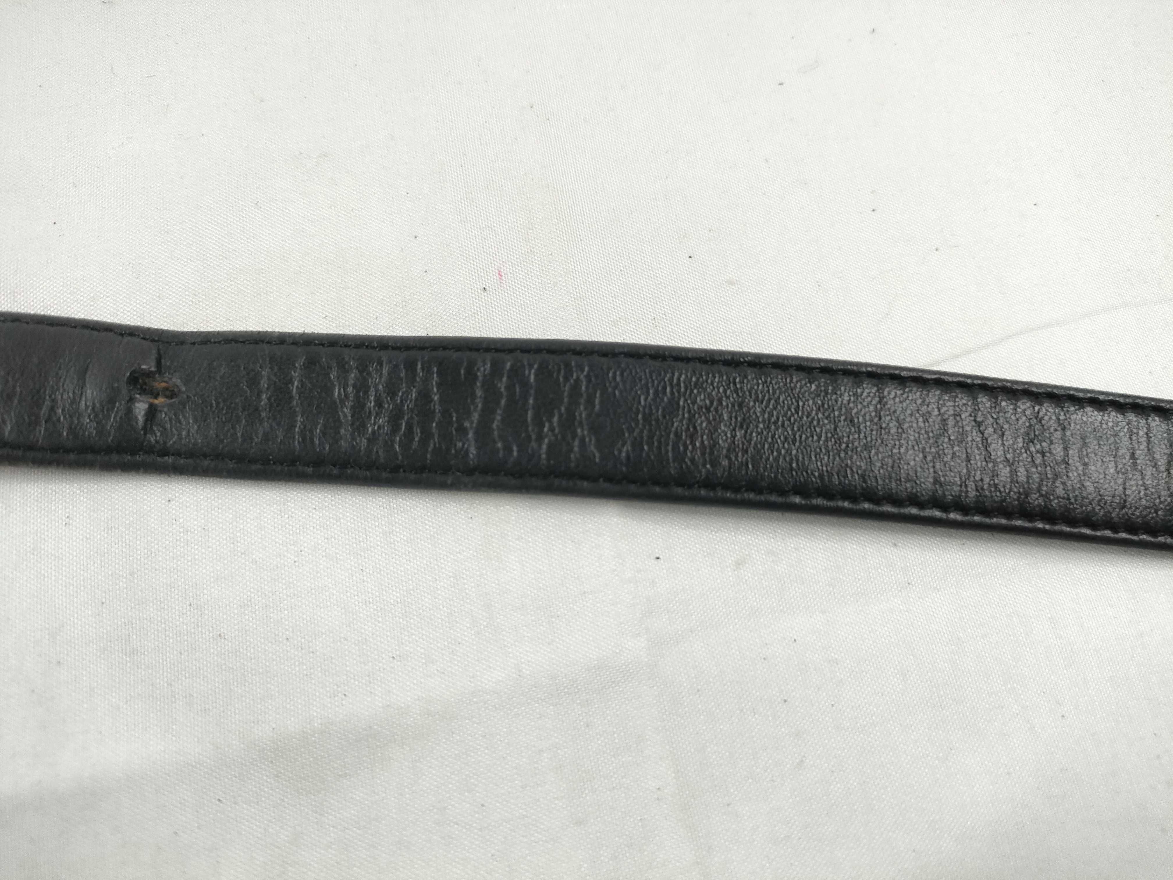 belt, leather, Anagram design, black belt — view 7