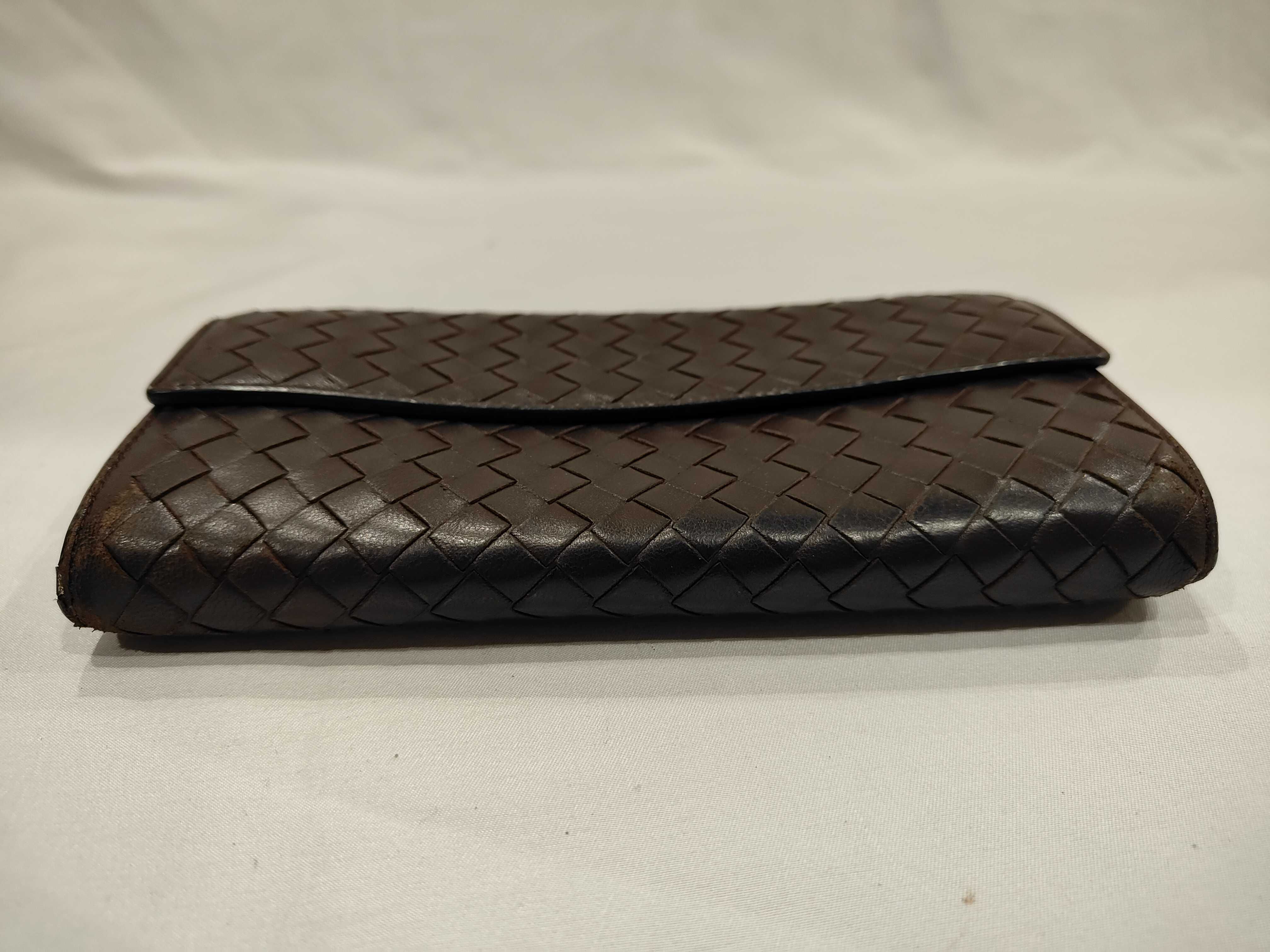 Intrecciato Flap Long Wallet — view 3