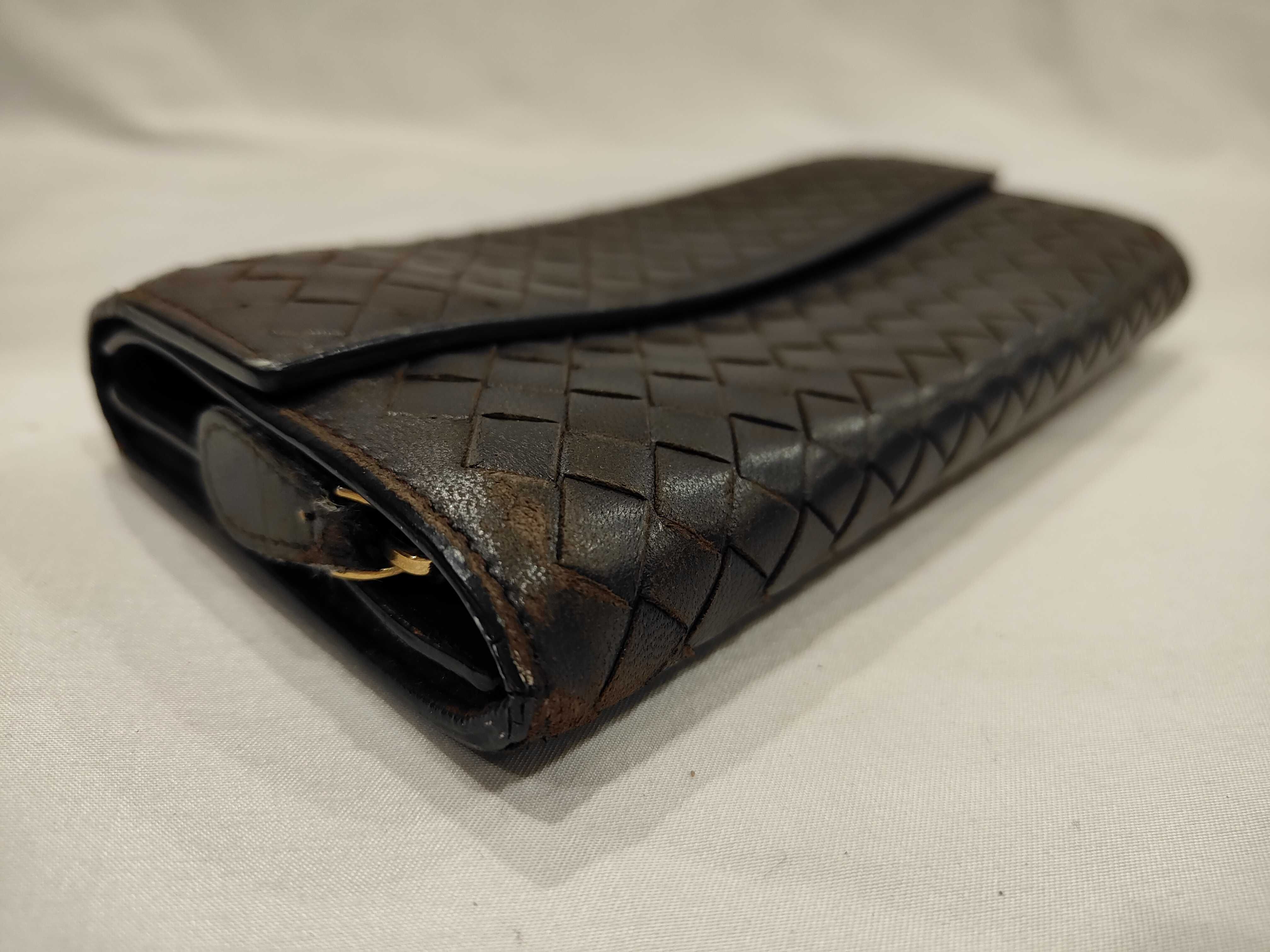 Intrecciato Flap Long Wallet — view 4
