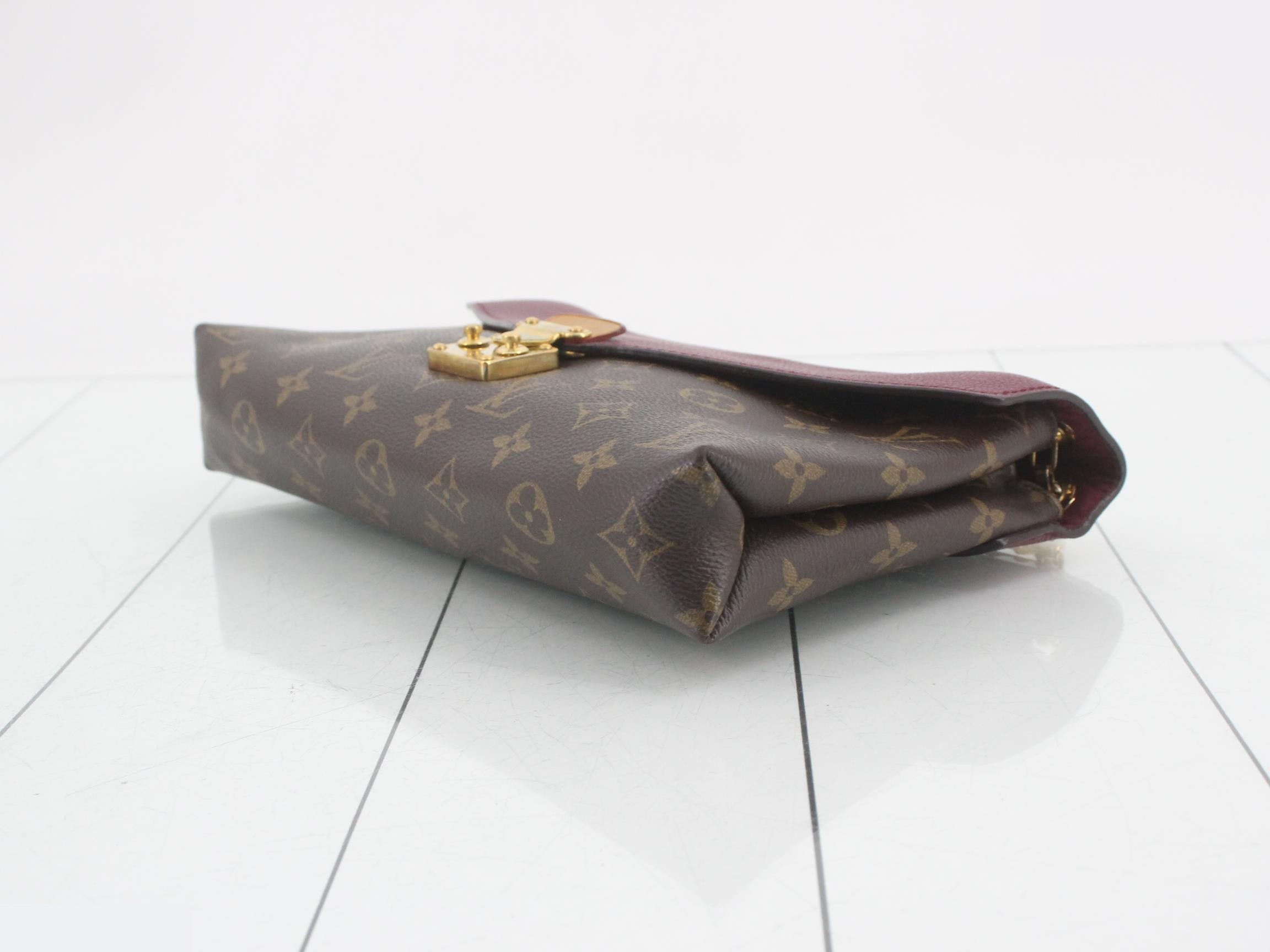 Monogram Pallas Chain Grape Shoulder Bag — view 6