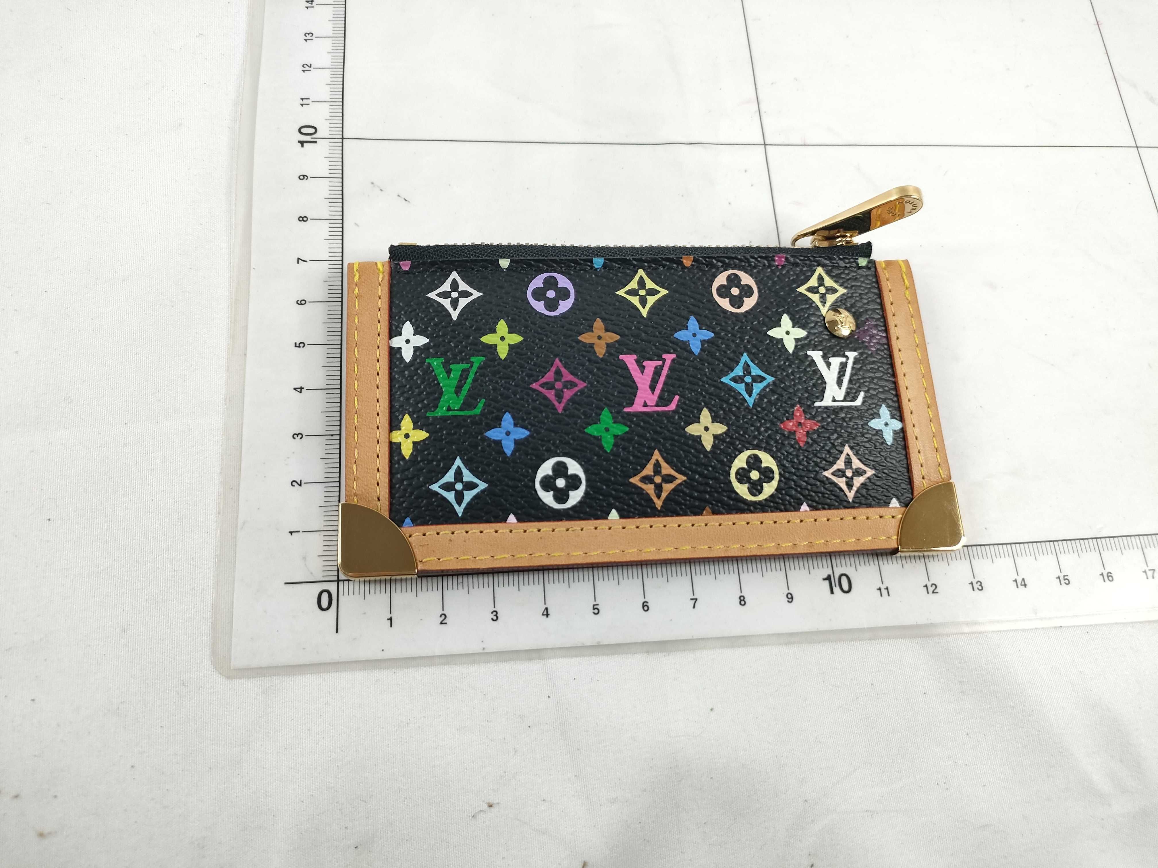 Monogram Multicolor Louis Vuitton Pochette Clé Coin Case — view 2