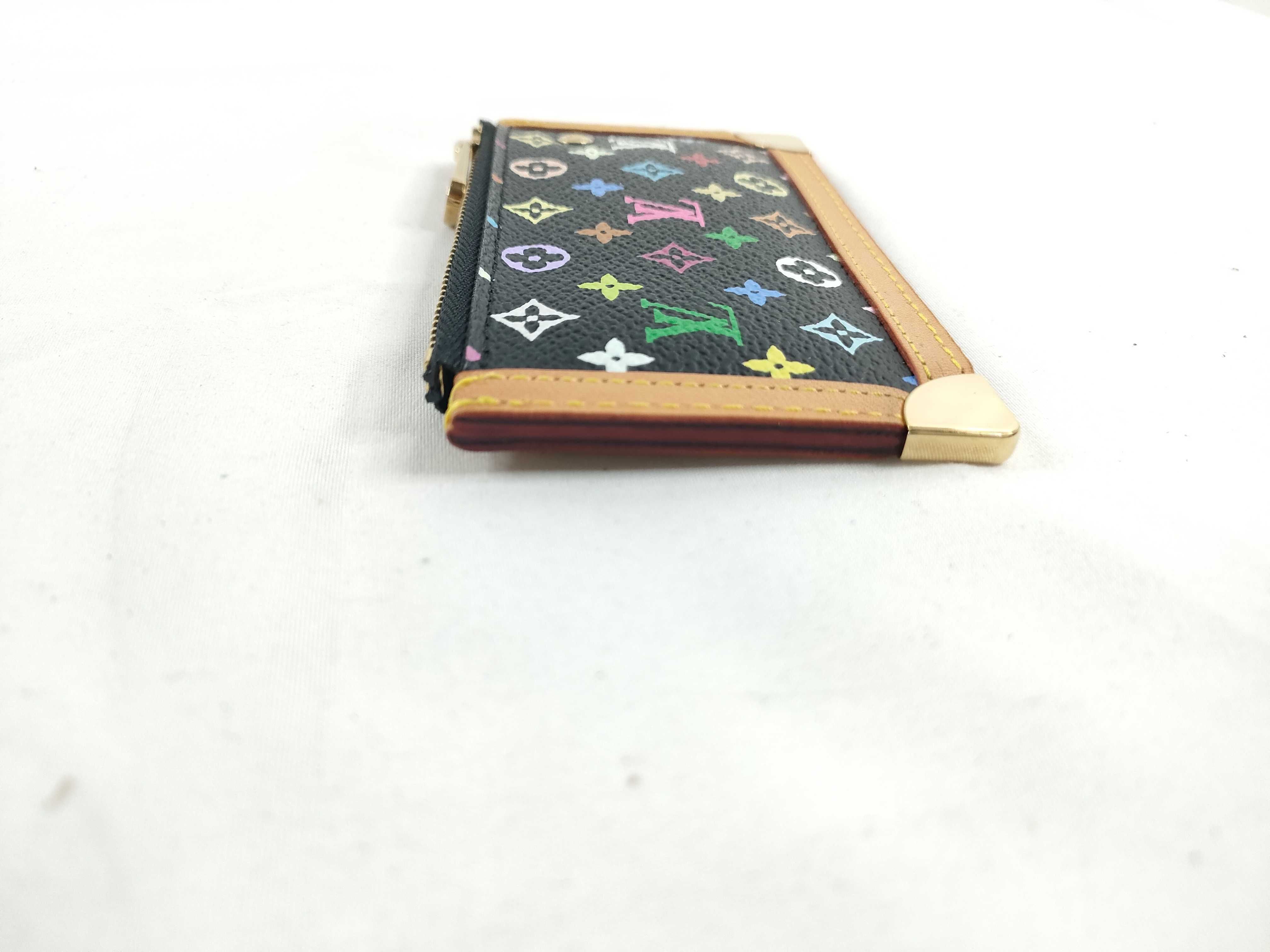 Monogram Multicolor Louis Vuitton Pochette Clé Coin Case — view 5