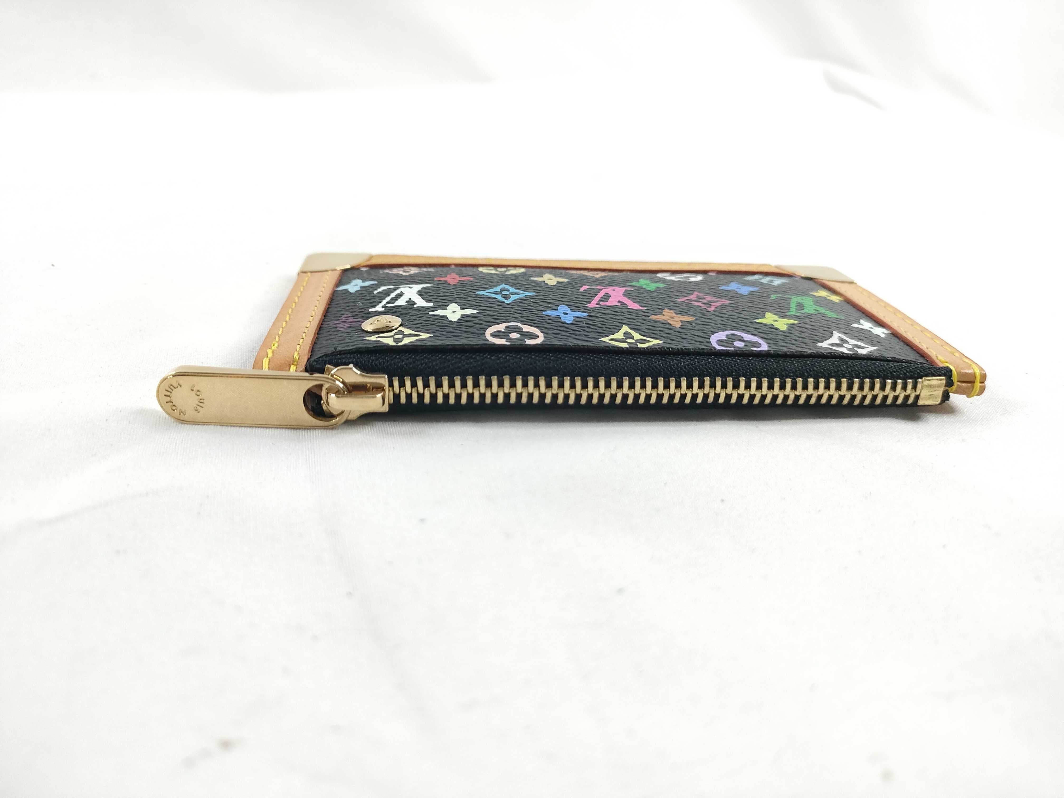 Monogram Multicolor Louis Vuitton Pochette Clé Coin Case — view 6