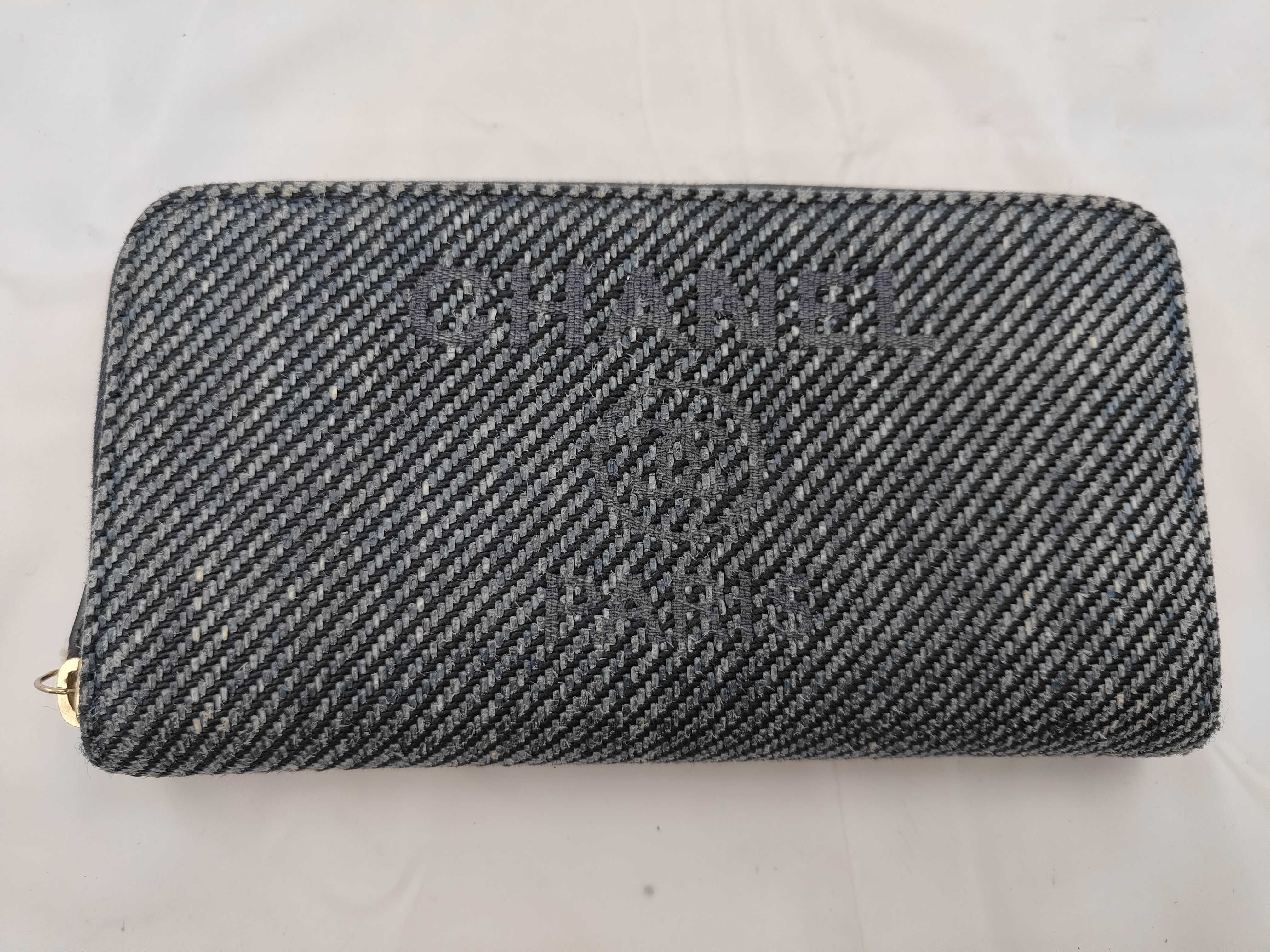 Canvas Deauville Small Zip Wallet Blue Seal 30185241 Wallet