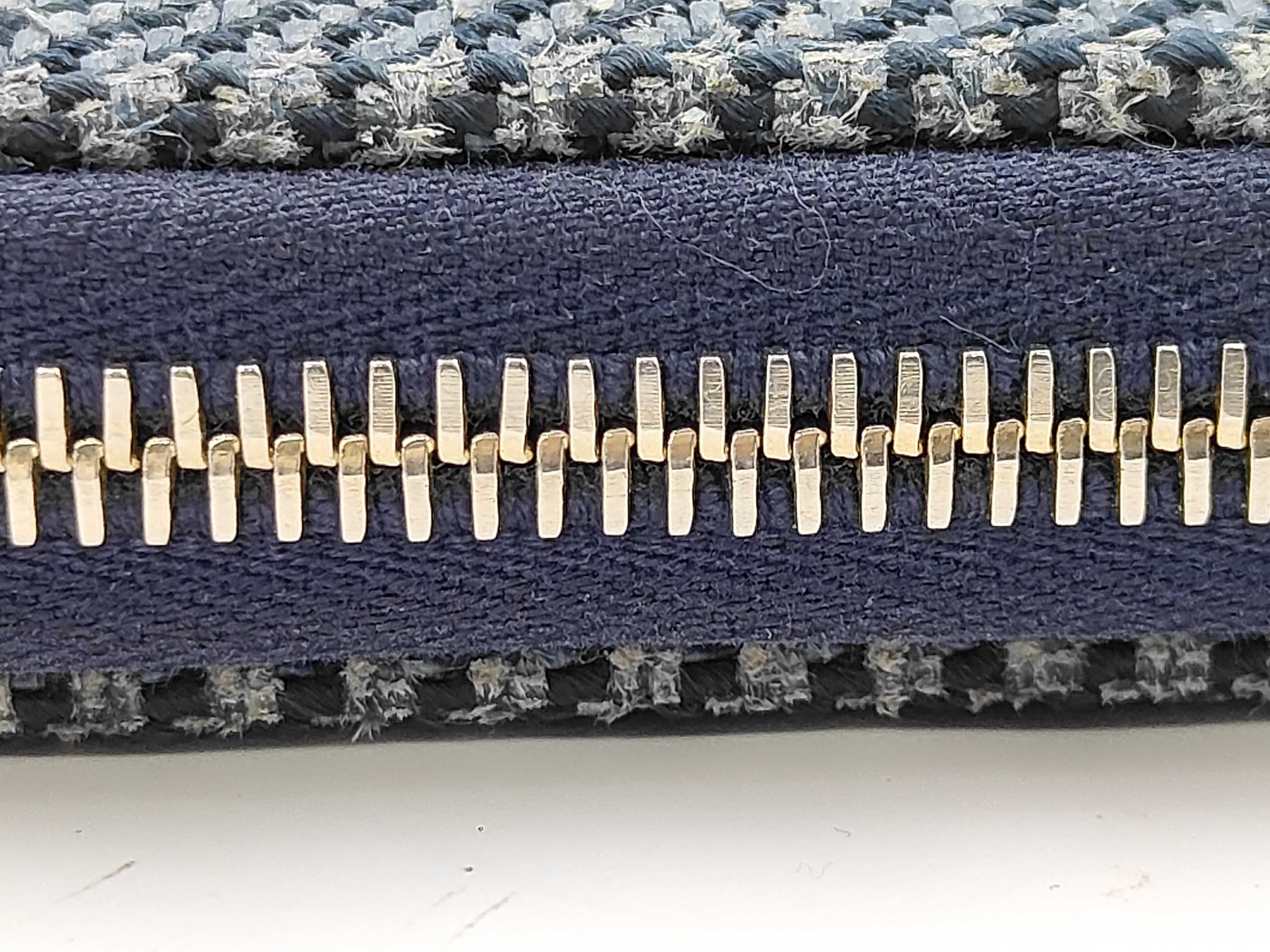 Canvas Deauville Small Zip Wallet Blue Seal 30185241 Wallet — view 3