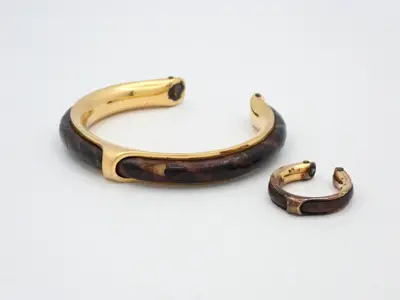 Bracelet and ring set