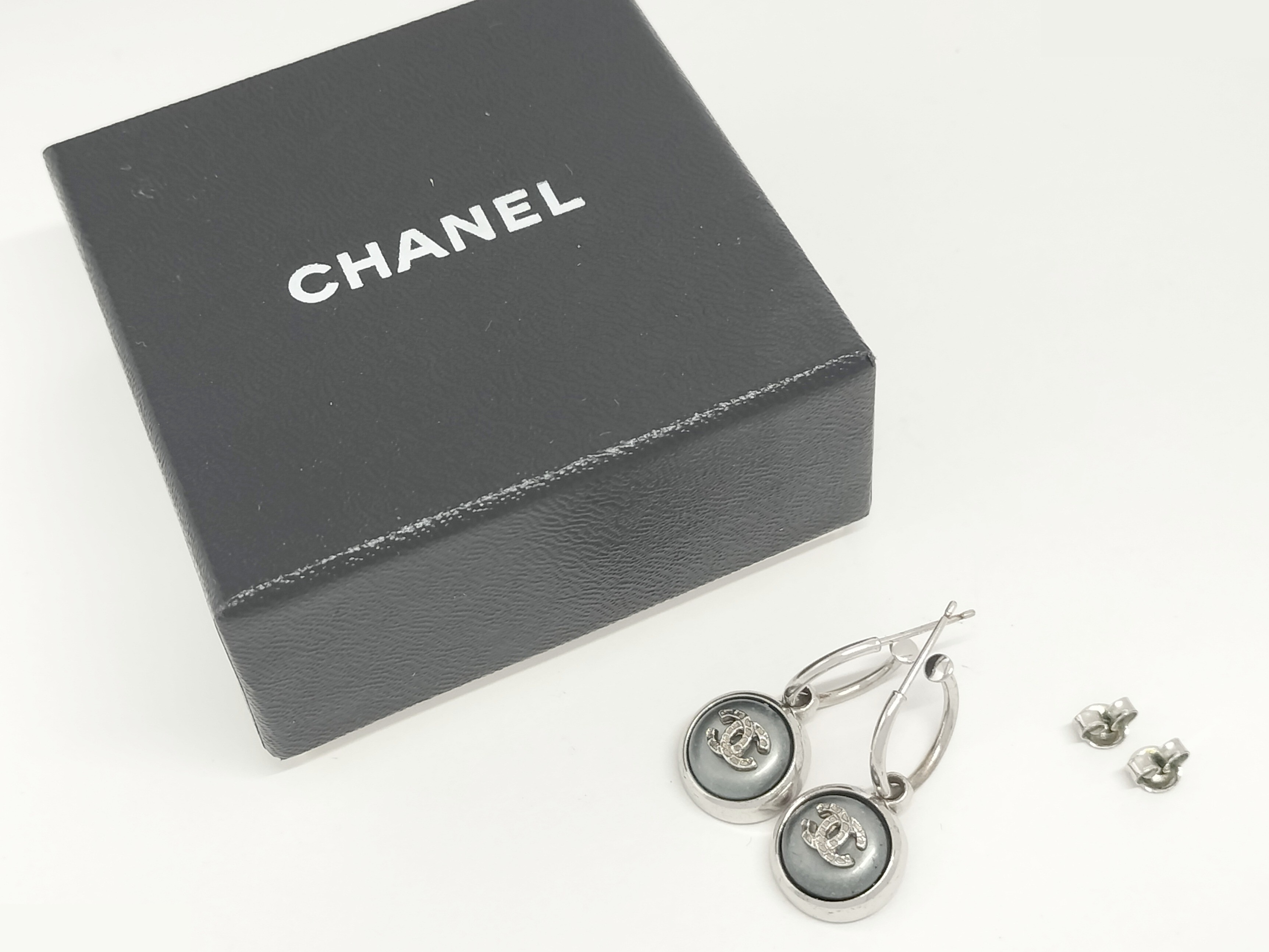 Coco Silver Earrings — view 2