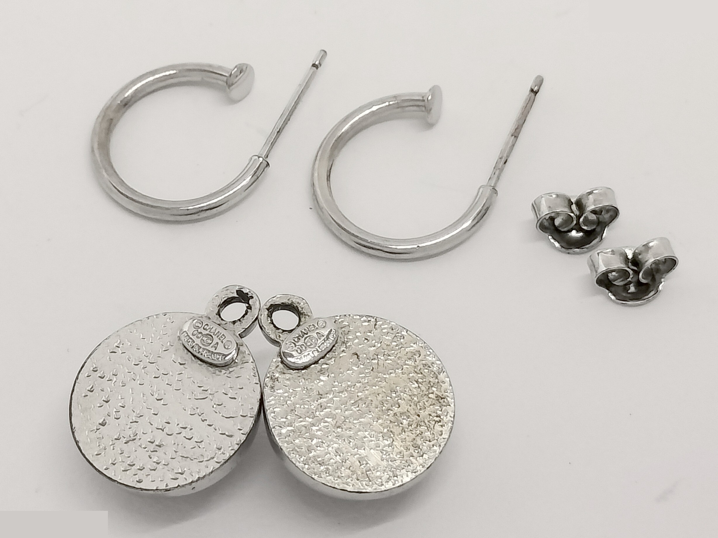Coco Silver Earrings — view 3
