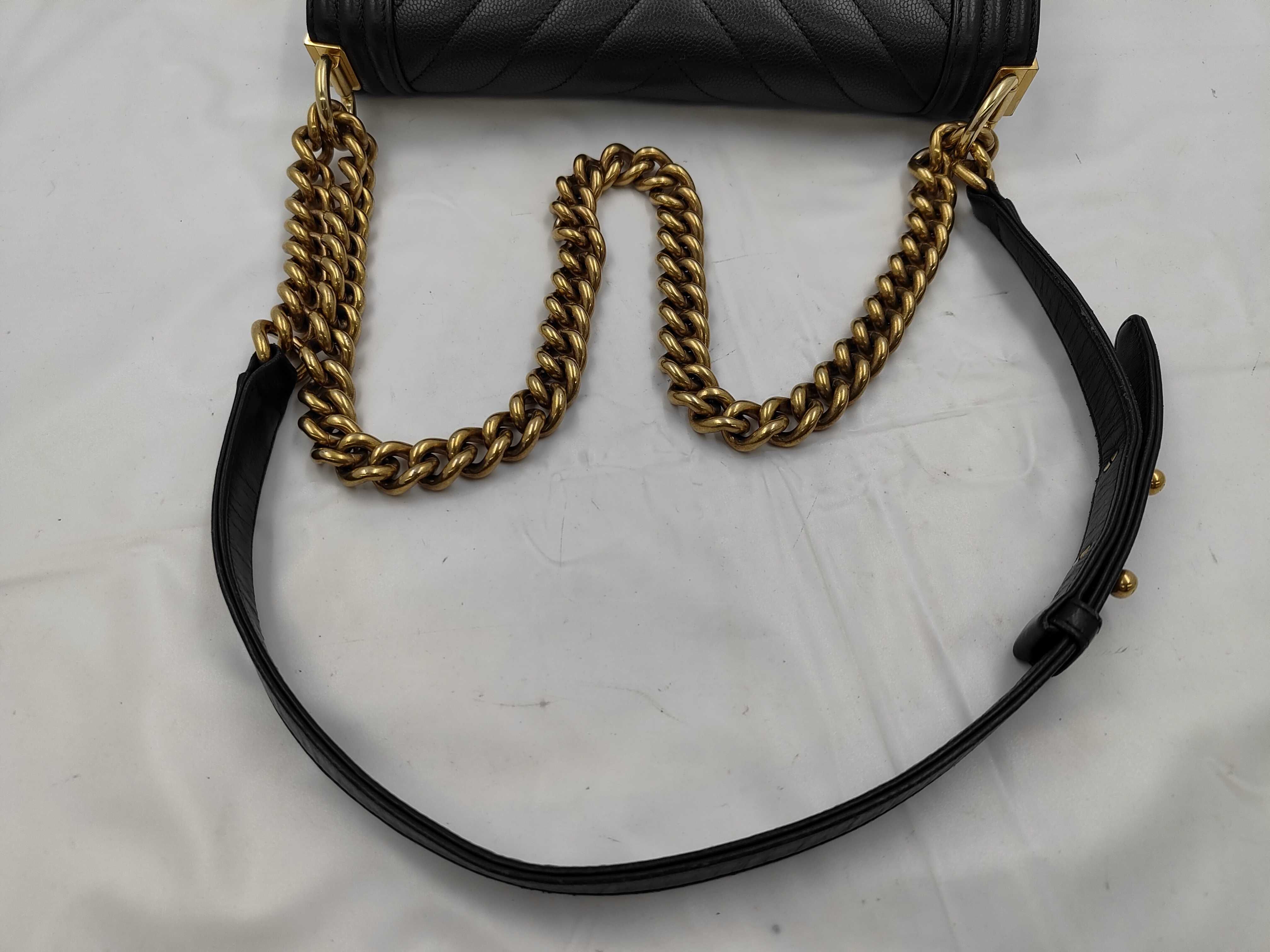 Boy Chanel Chain Shoulder Bag — view 3