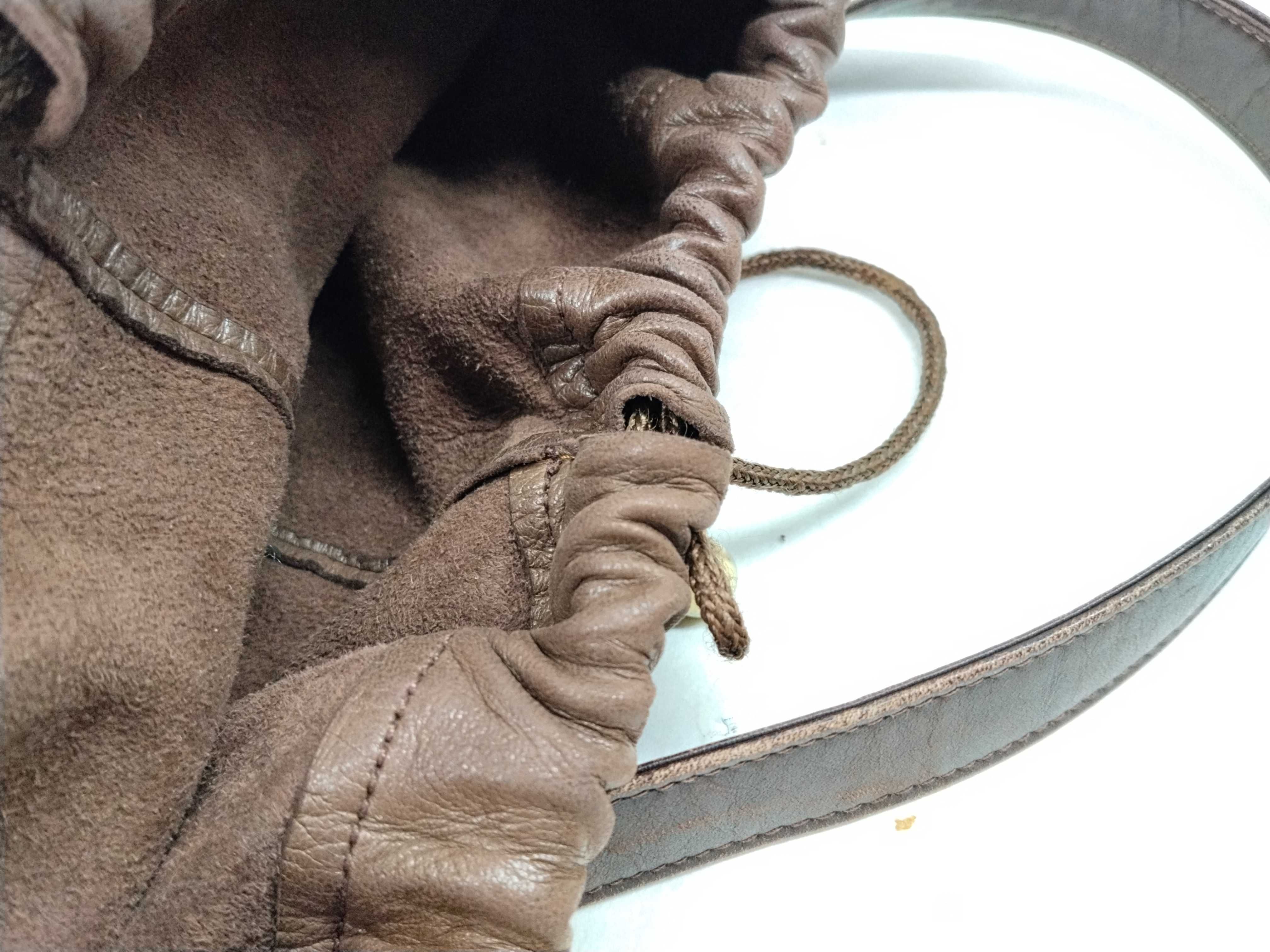 Vintage Drawstring Shoulder Bag — view 11