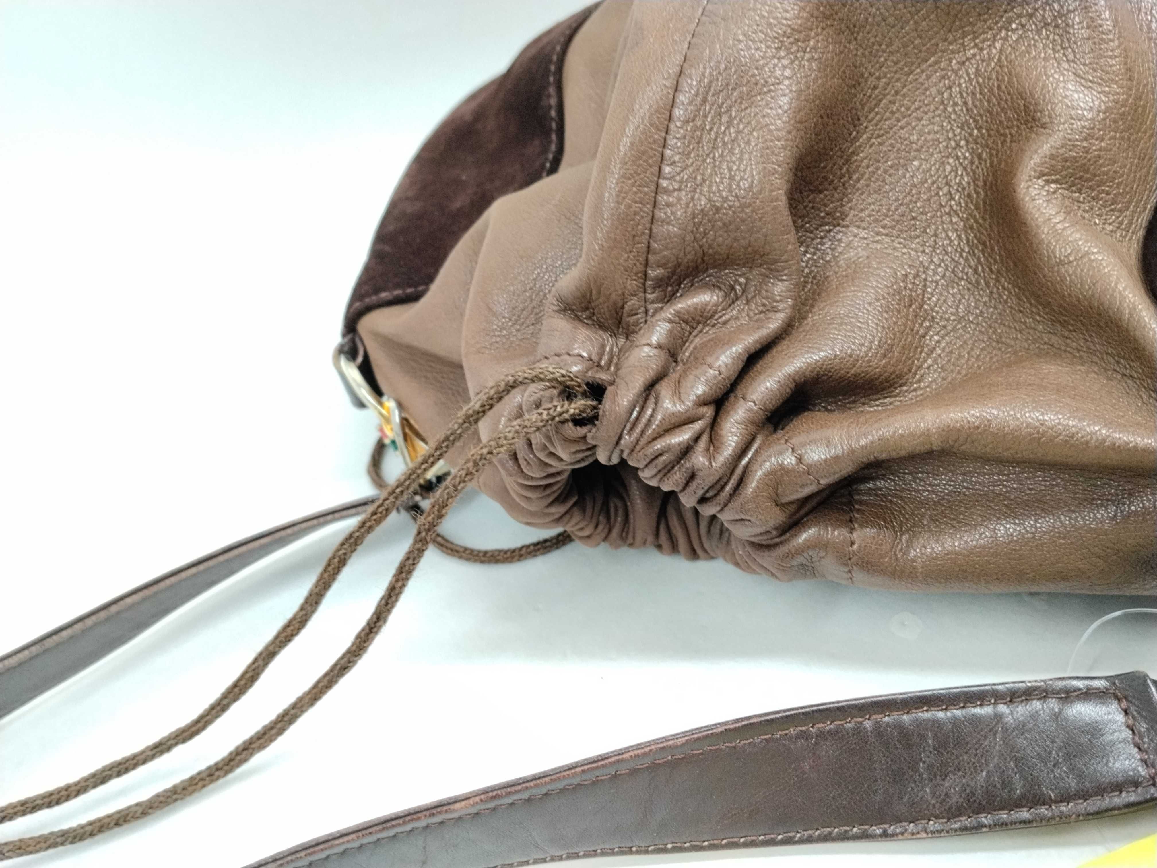 Vintage Drawstring Shoulder Bag — view 8