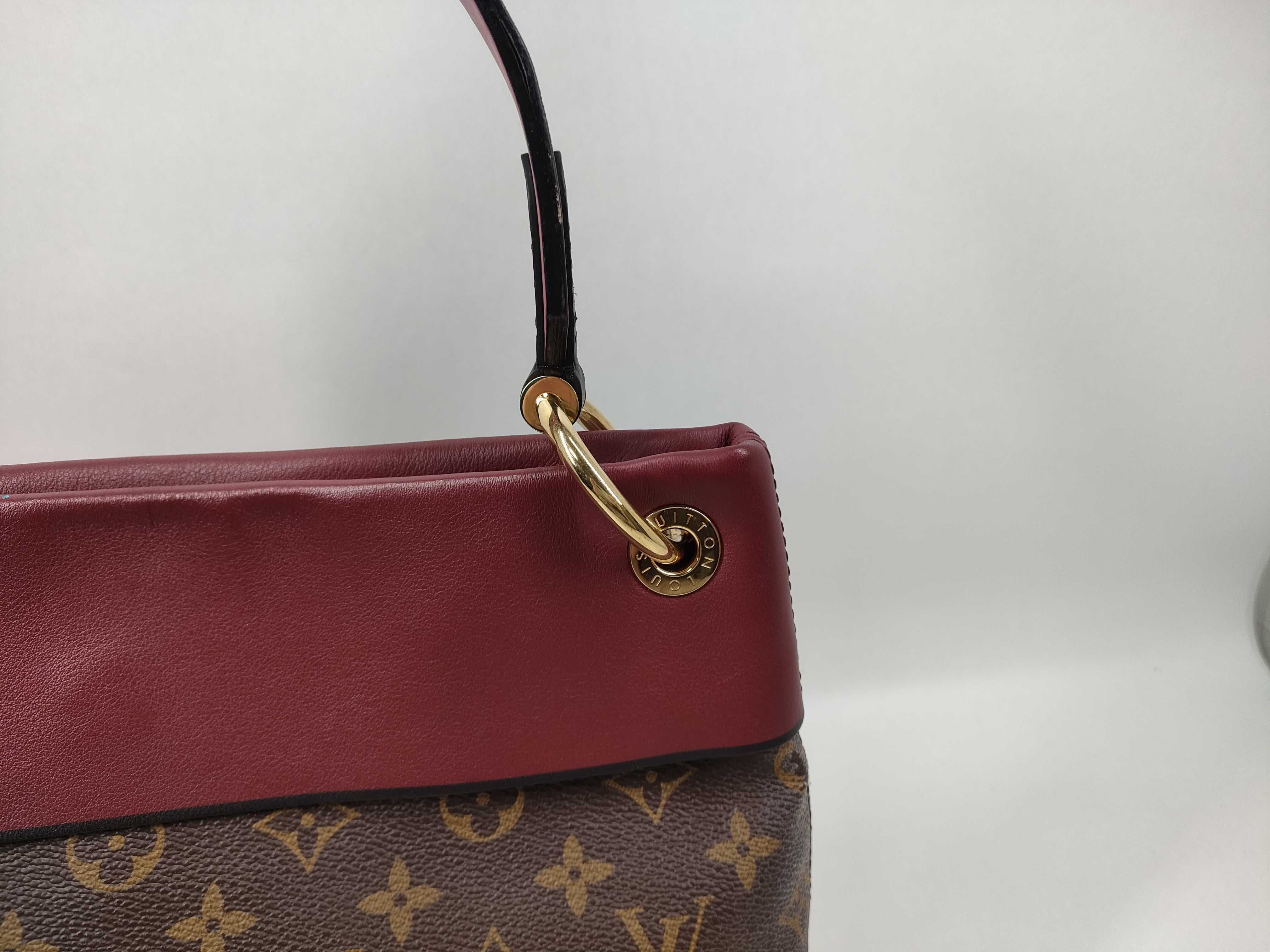 Monogram Tuileries Besace Tote Red Shoulder Bag — view 3