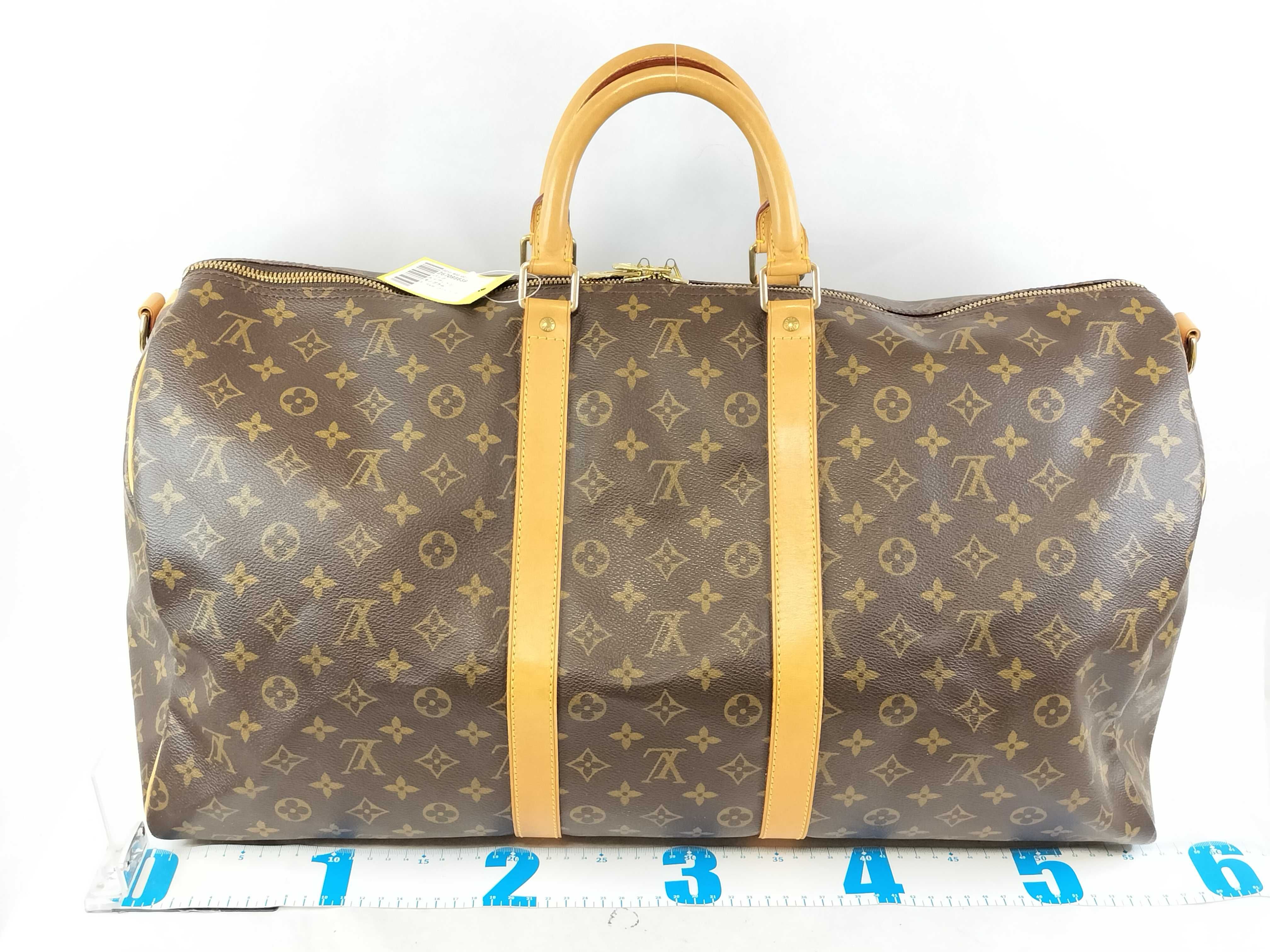 Monogram Keepall 50 Bandoulière Boston Bag — view 2