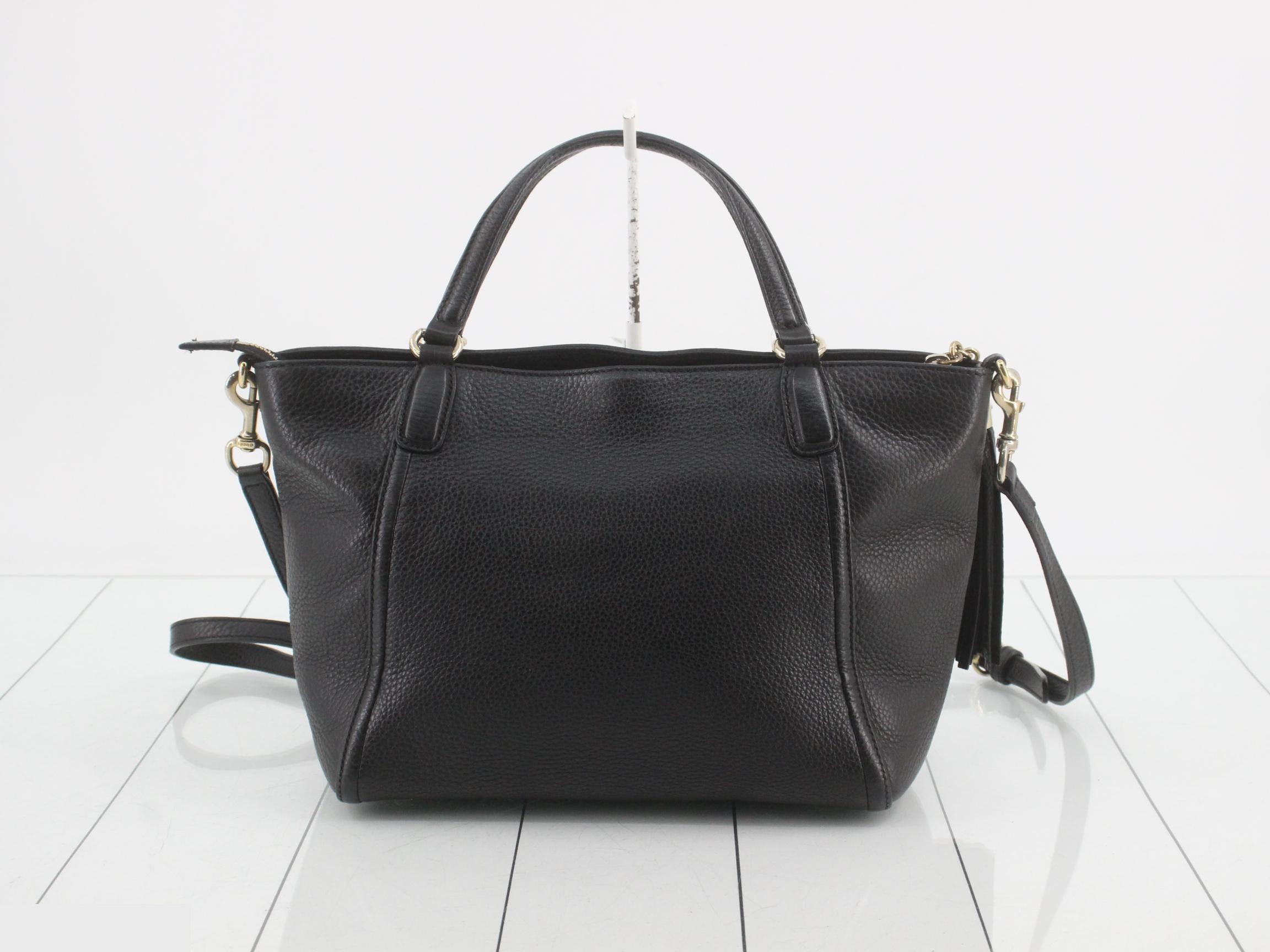 Soho Interlocking G 2-Way Handbag with Tassel — view 2