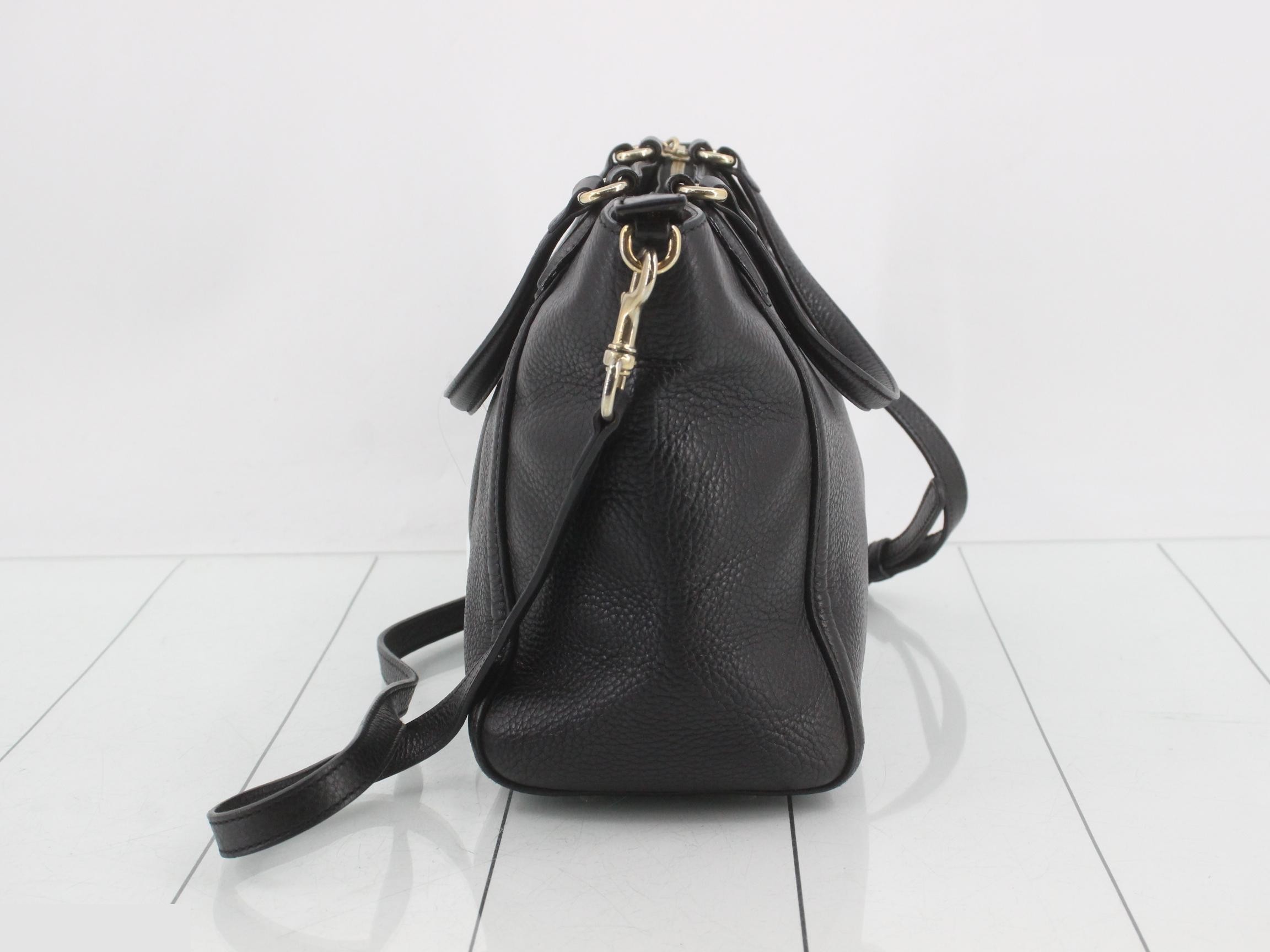 Soho Interlocking G 2-Way Handbag with Tassel — view 3