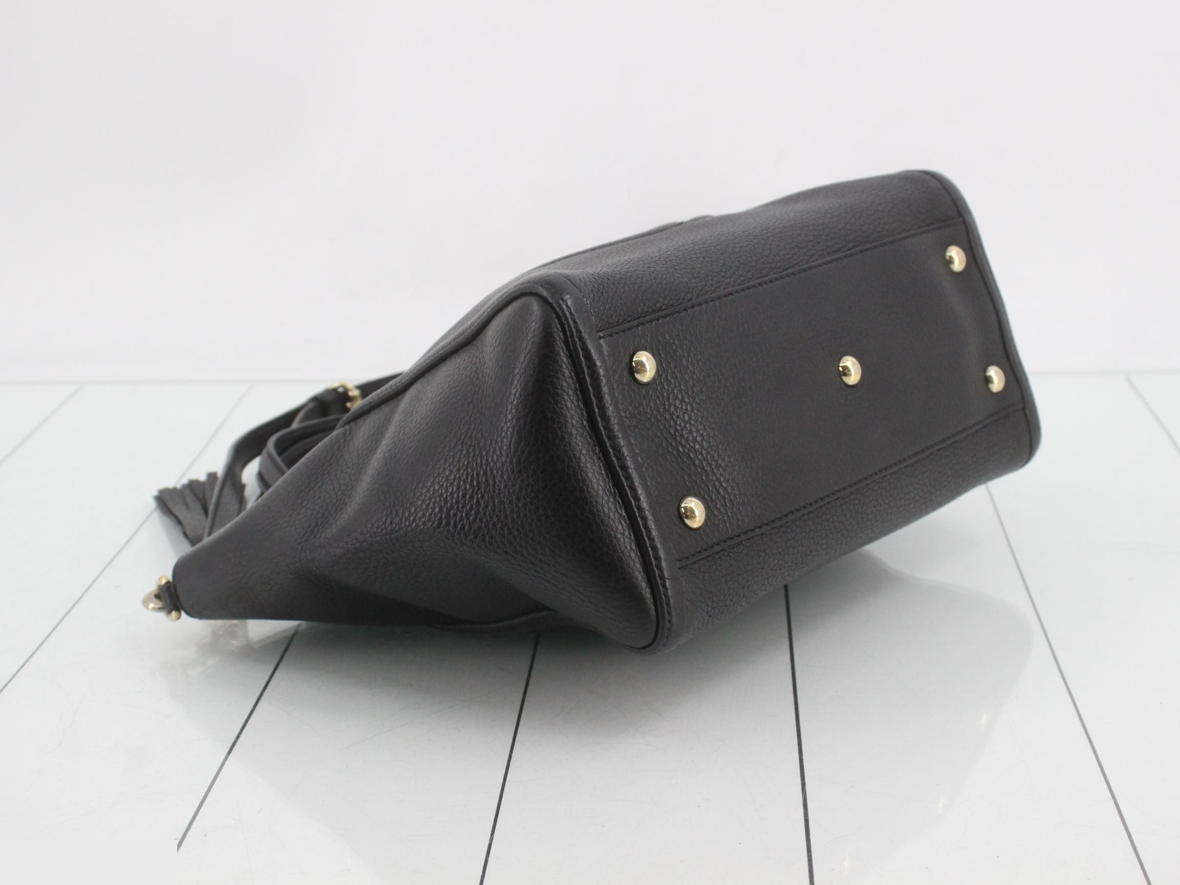 Soho Interlocking G 2-Way Handbag with Tassel — view 5