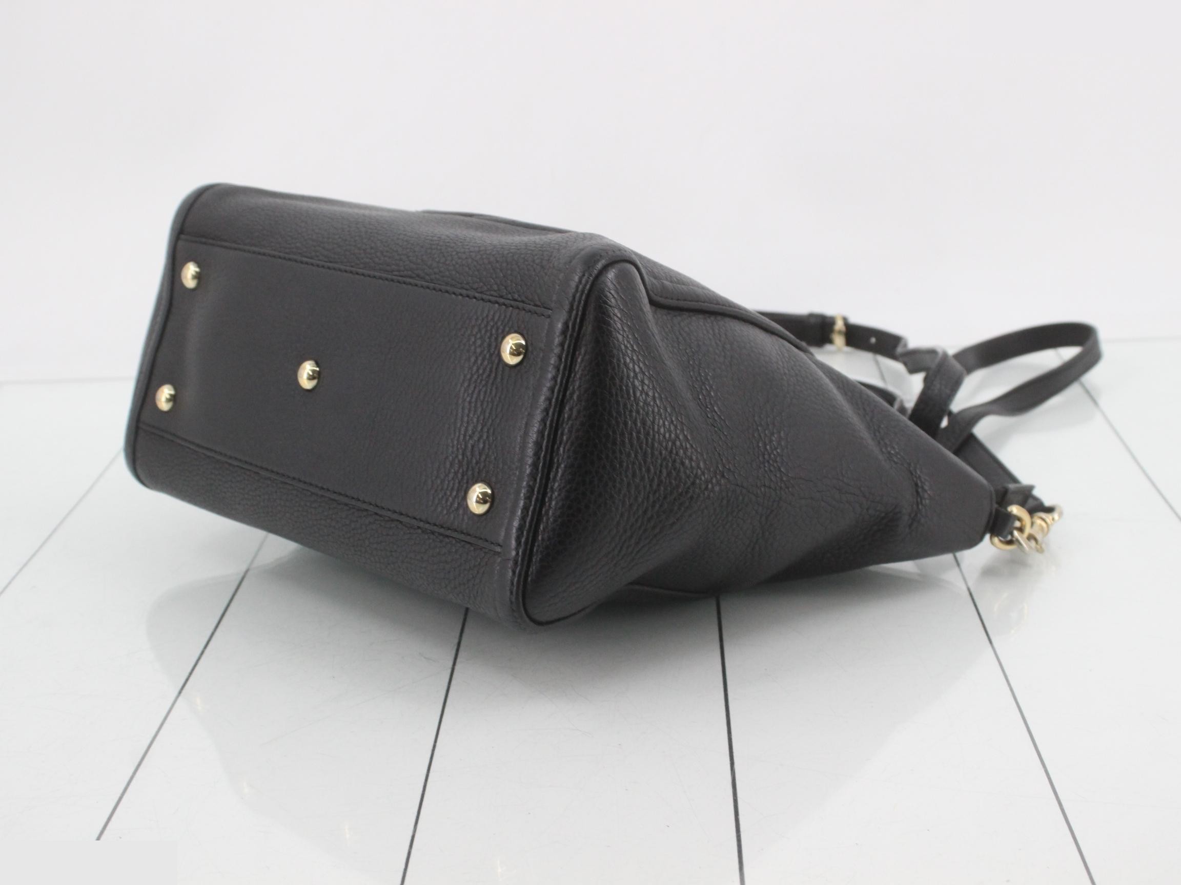 Soho Interlocking G 2-Way Handbag with Tassel — view 6