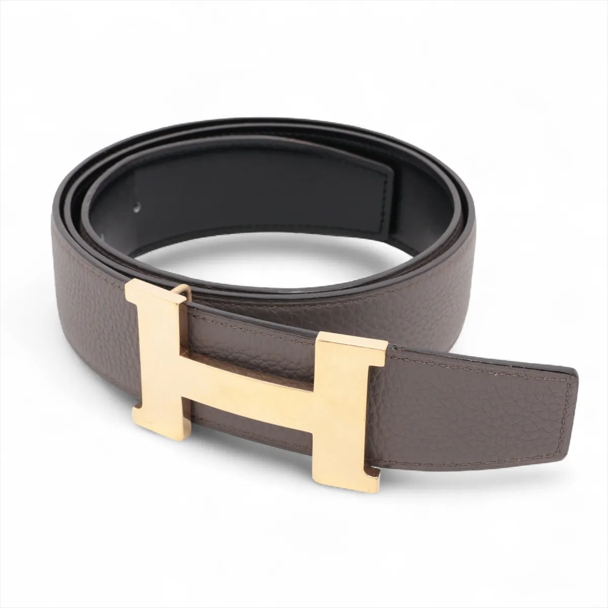 Constance H Belt D:2019 Belt 90 GP x Leather Gray x Black
