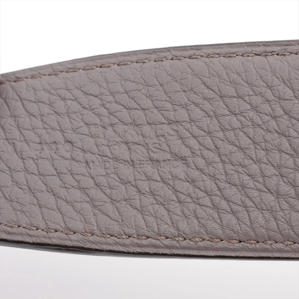 Constance H Belt D:2019 Belt 90 GP x Leather Gray x Black — view 5