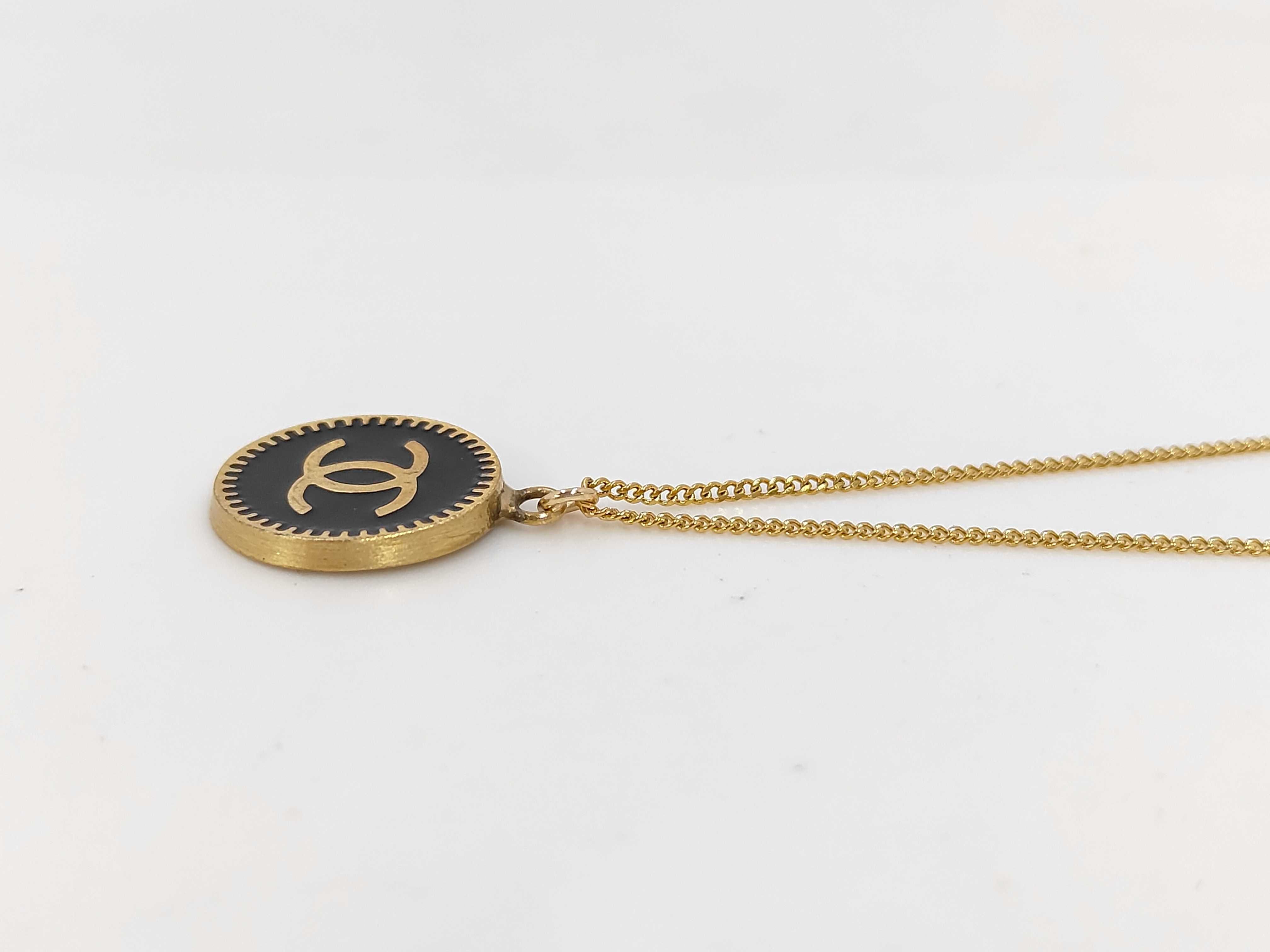 Coin Motif Coco Mark Necklace (with comment) 01P Necklace — view 3