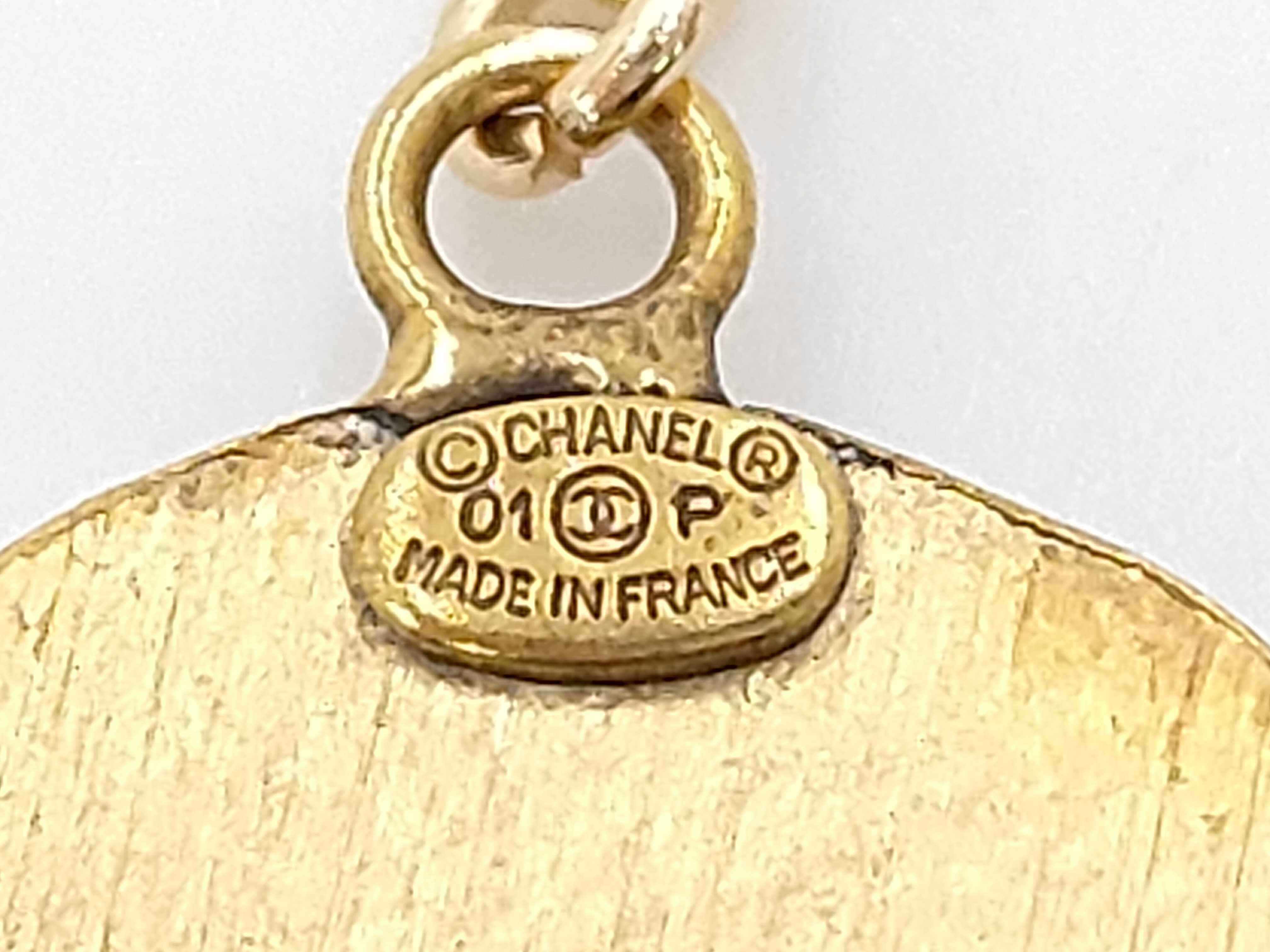 Coin Motif Coco Mark Necklace (with comment) 01P Necklace — view 6