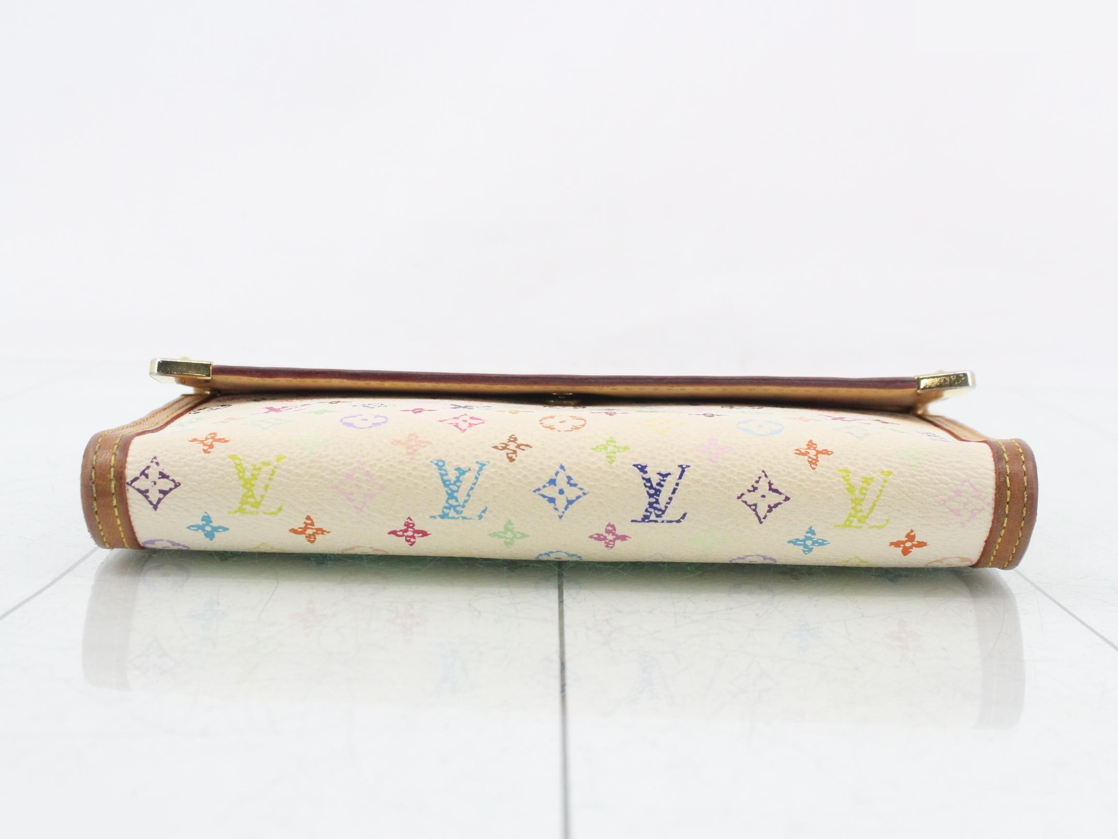 Multicolor Portefeuille Tresor International Long Wallet — view 3