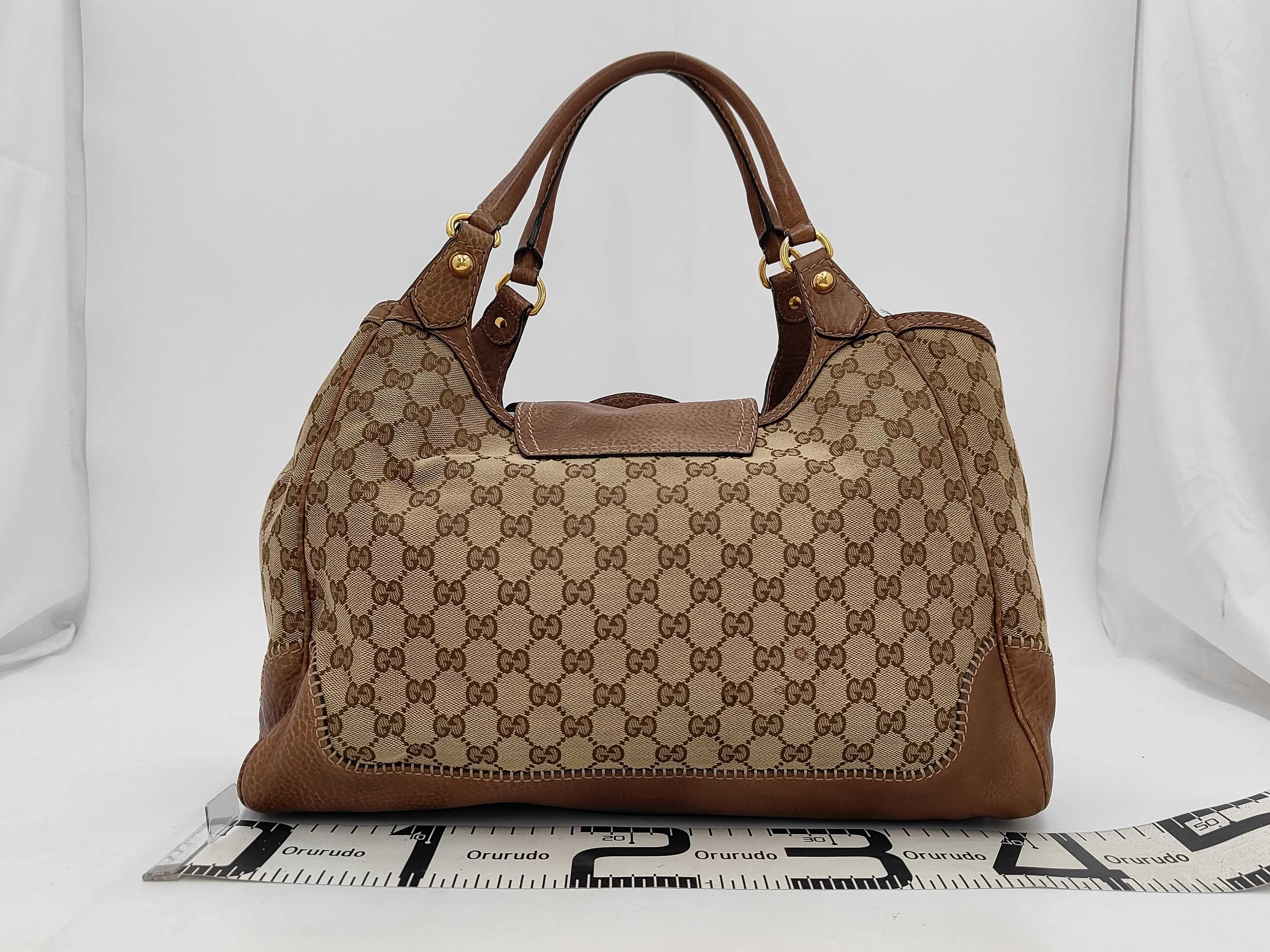 GG Canvas 223958 Horsebit Tote Bag — view 2