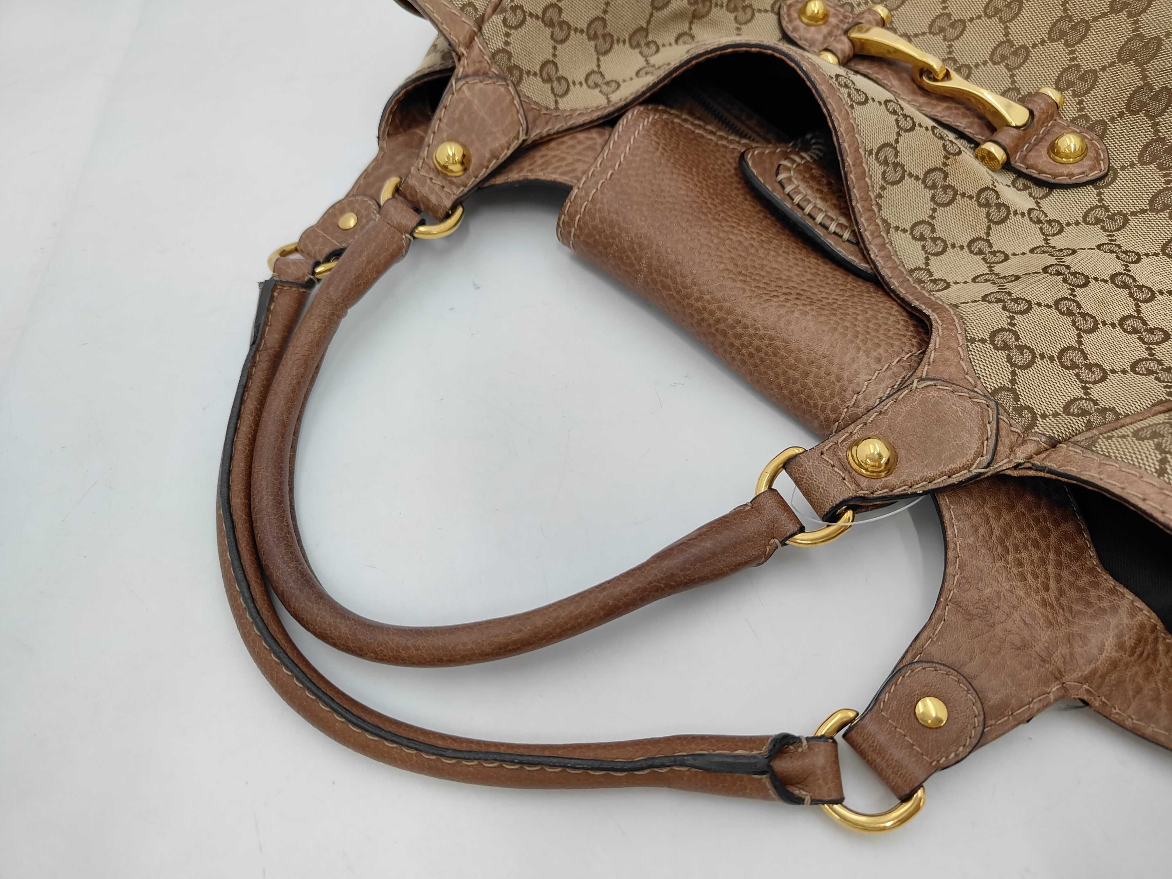 GG Canvas 223958 Horsebit Tote Bag — view 5