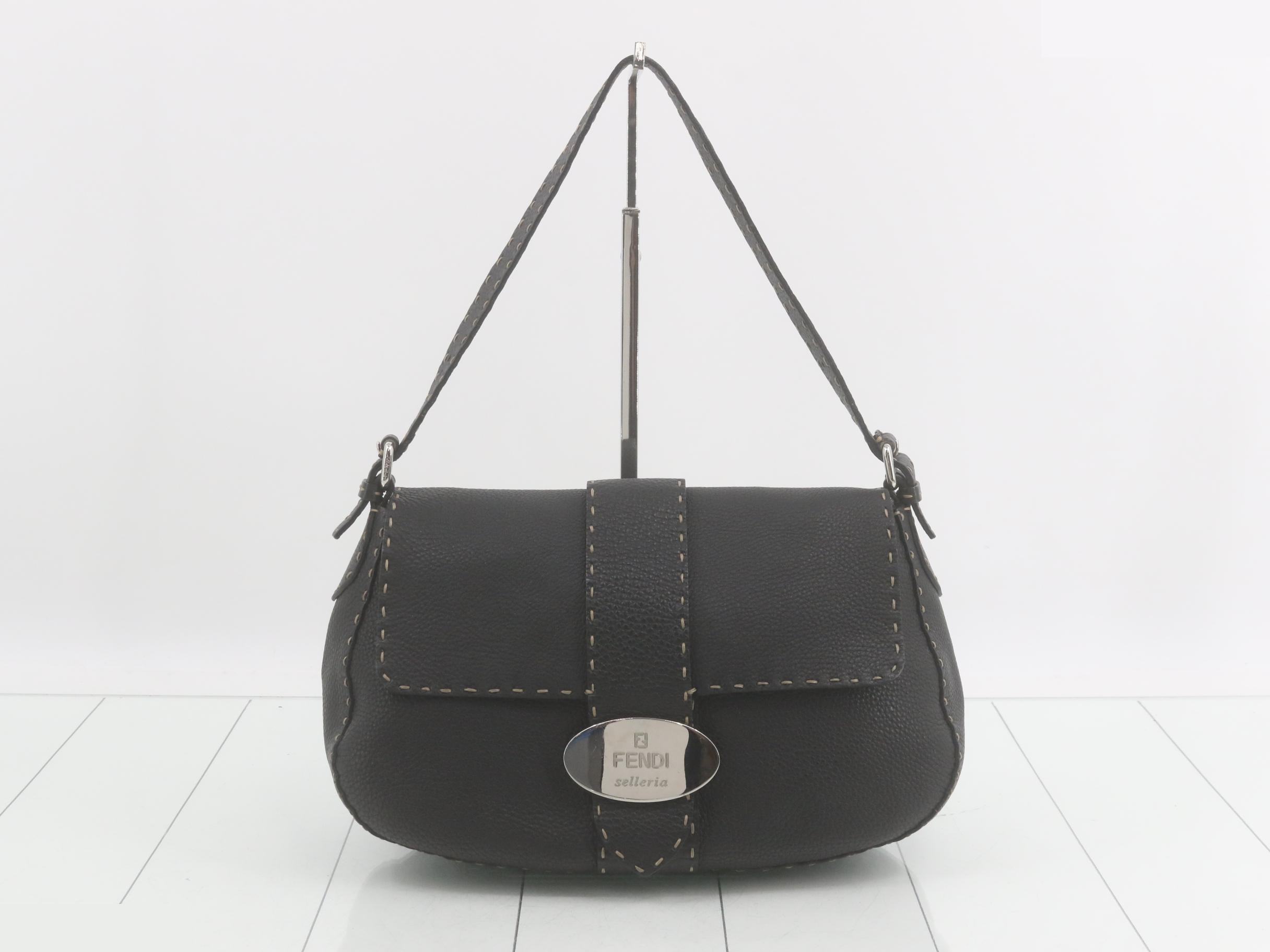Mamma Bucket Selleria Leather Shoulder Bag