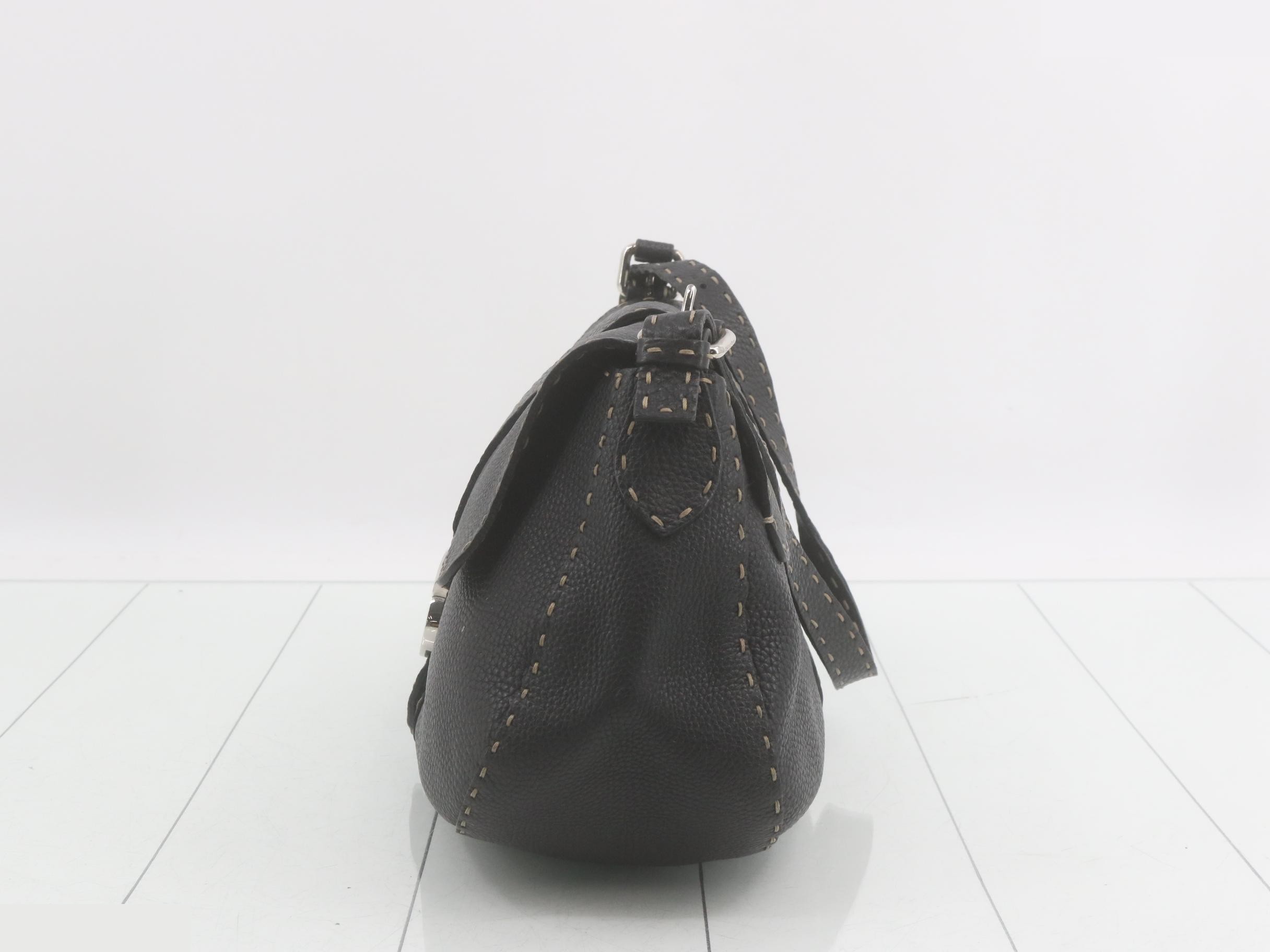 Mamma Bucket Selleria Leather Shoulder Bag — view 3