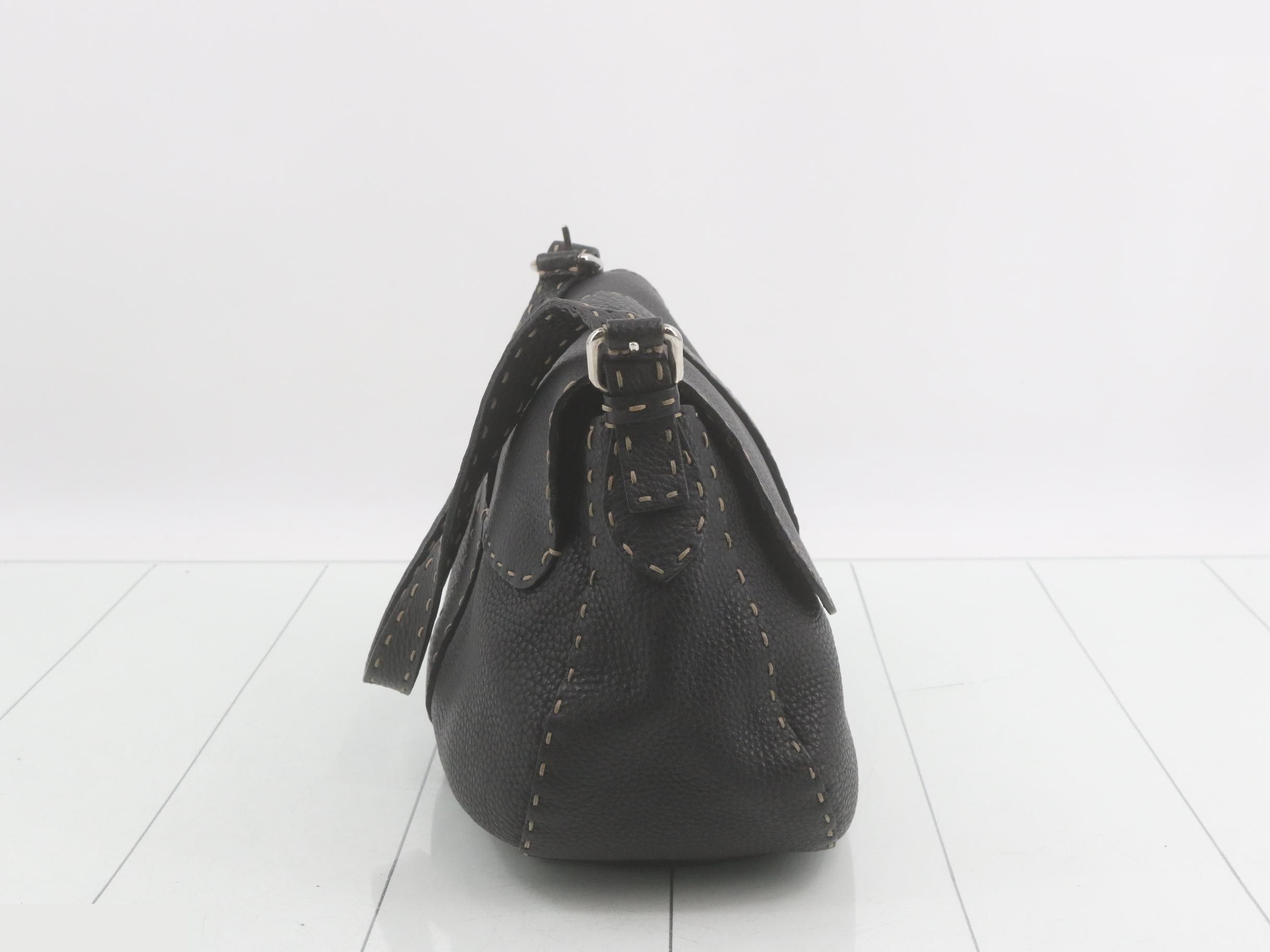Mamma Bucket Selleria Leather Shoulder Bag — view 4
