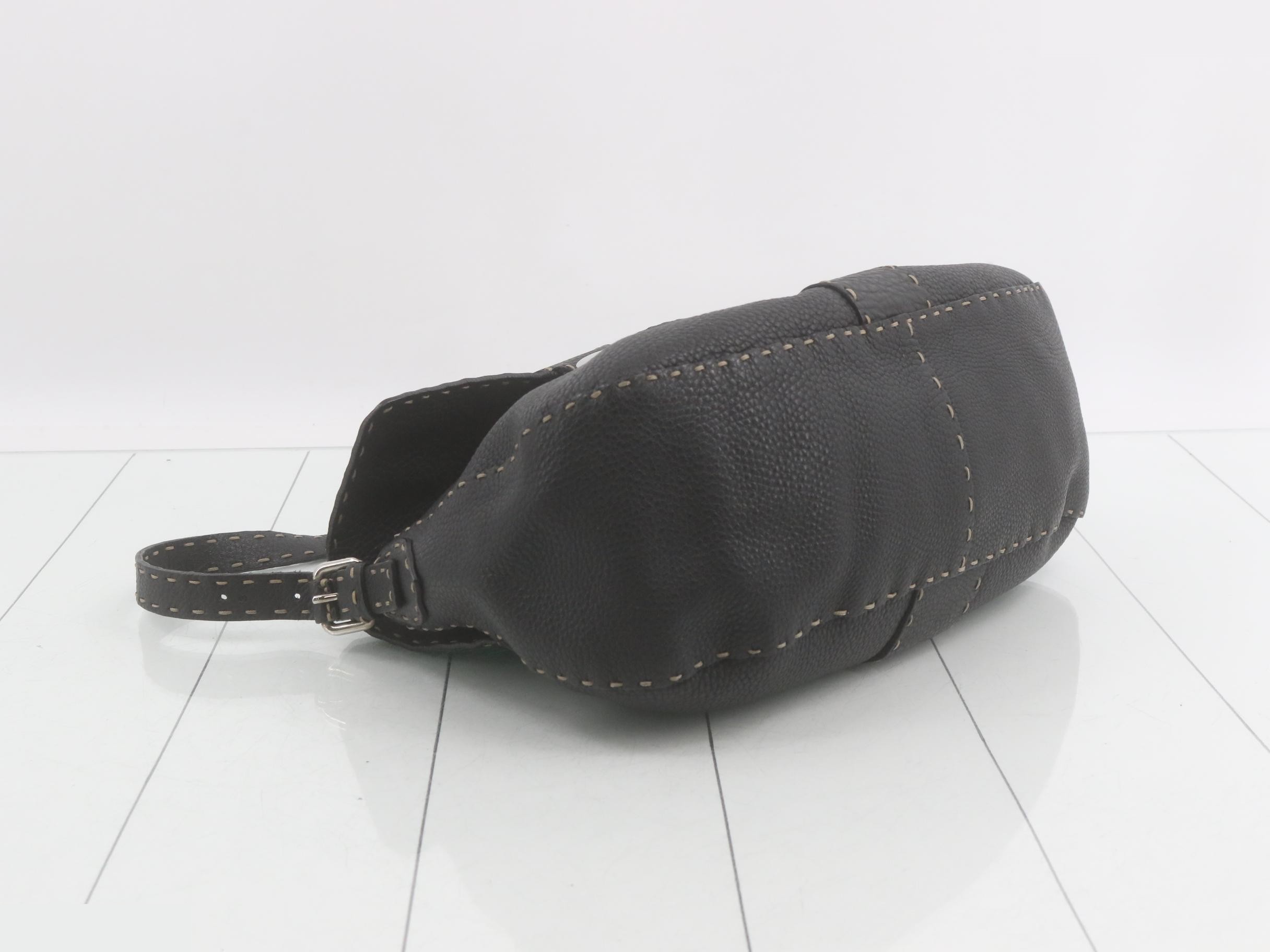Mamma Bucket Selleria Leather Shoulder Bag — view 5
