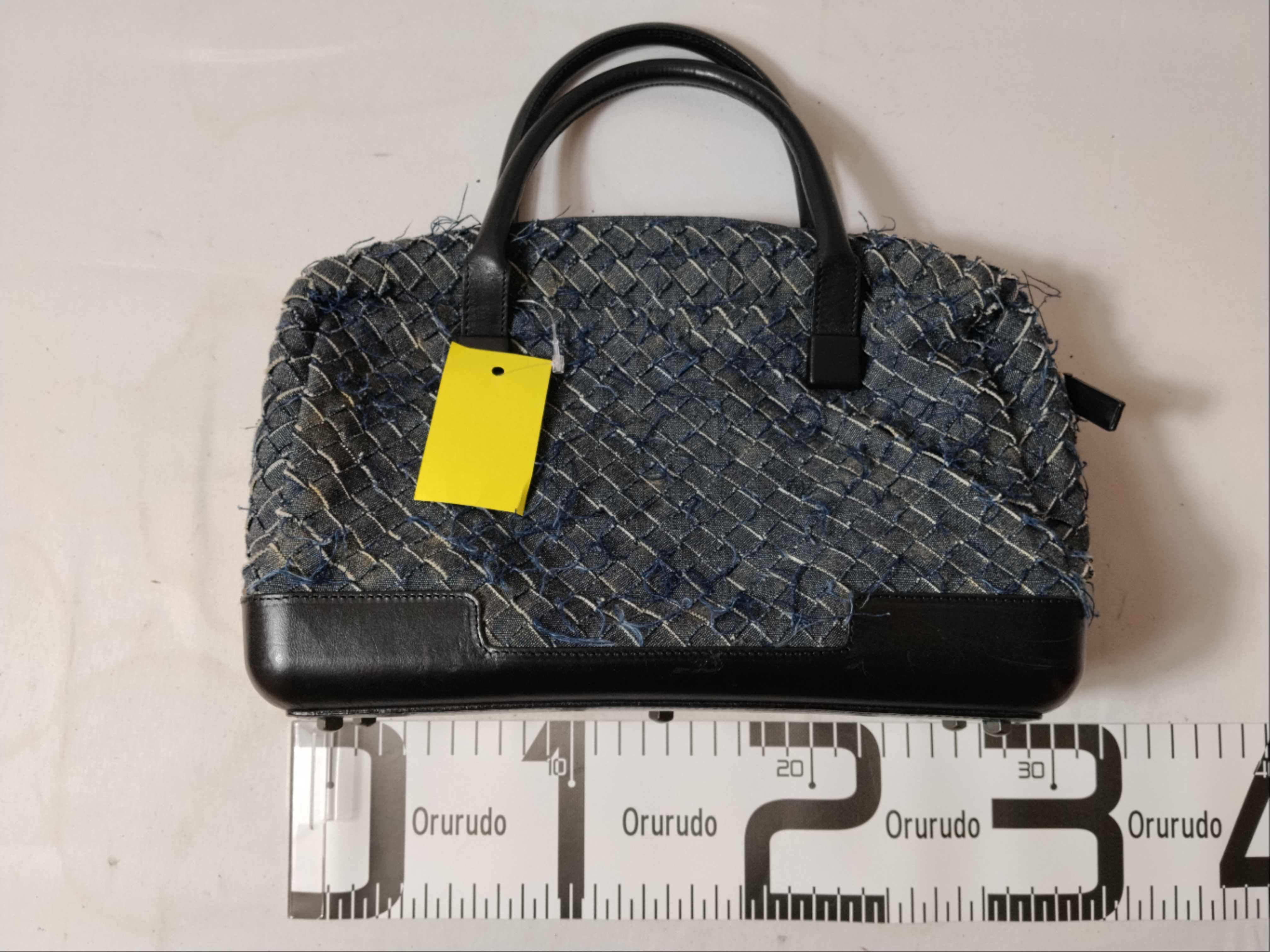 Intrecciato Denim Handbag — view 2