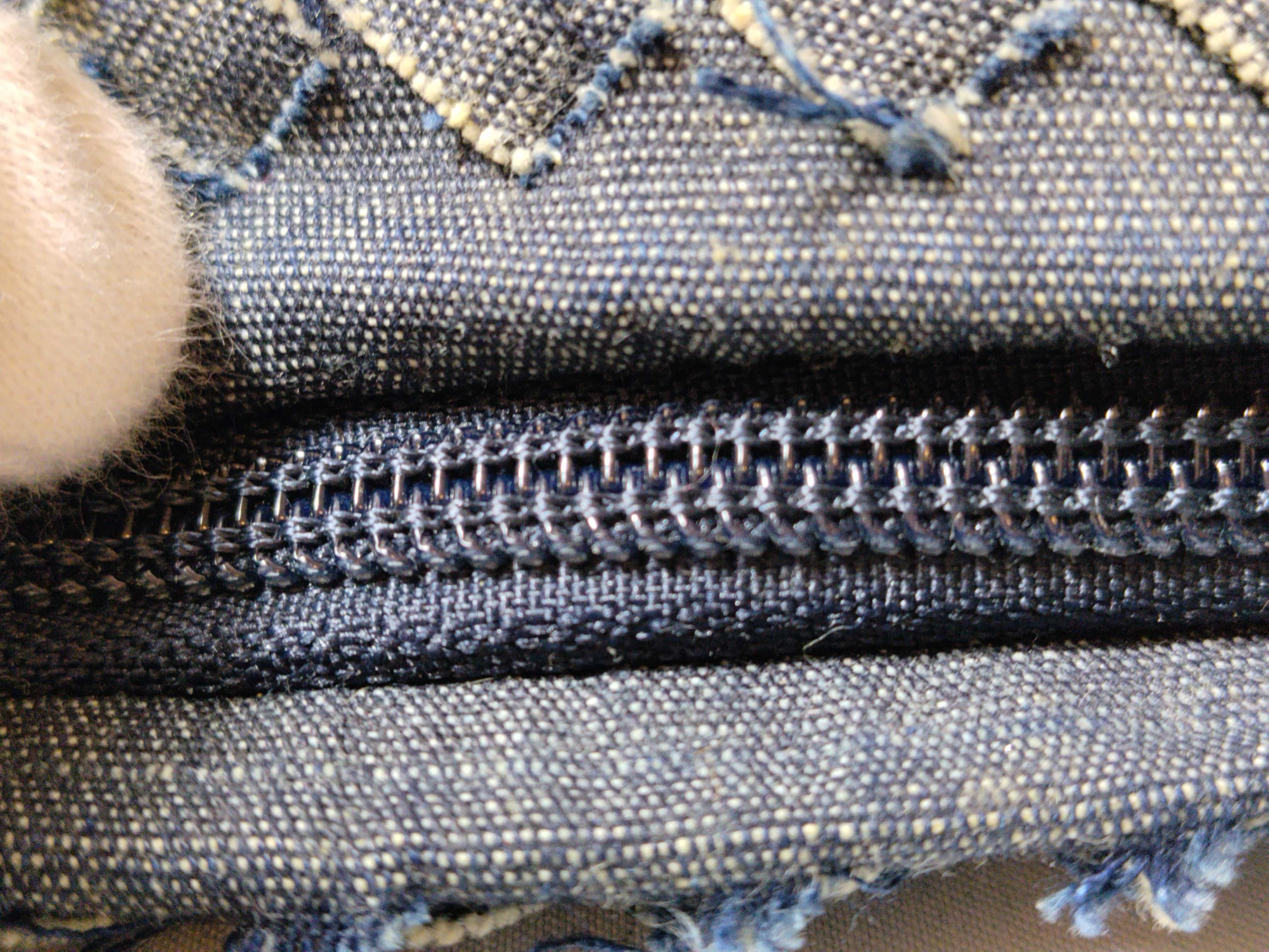 Intrecciato Denim Handbag — view 6