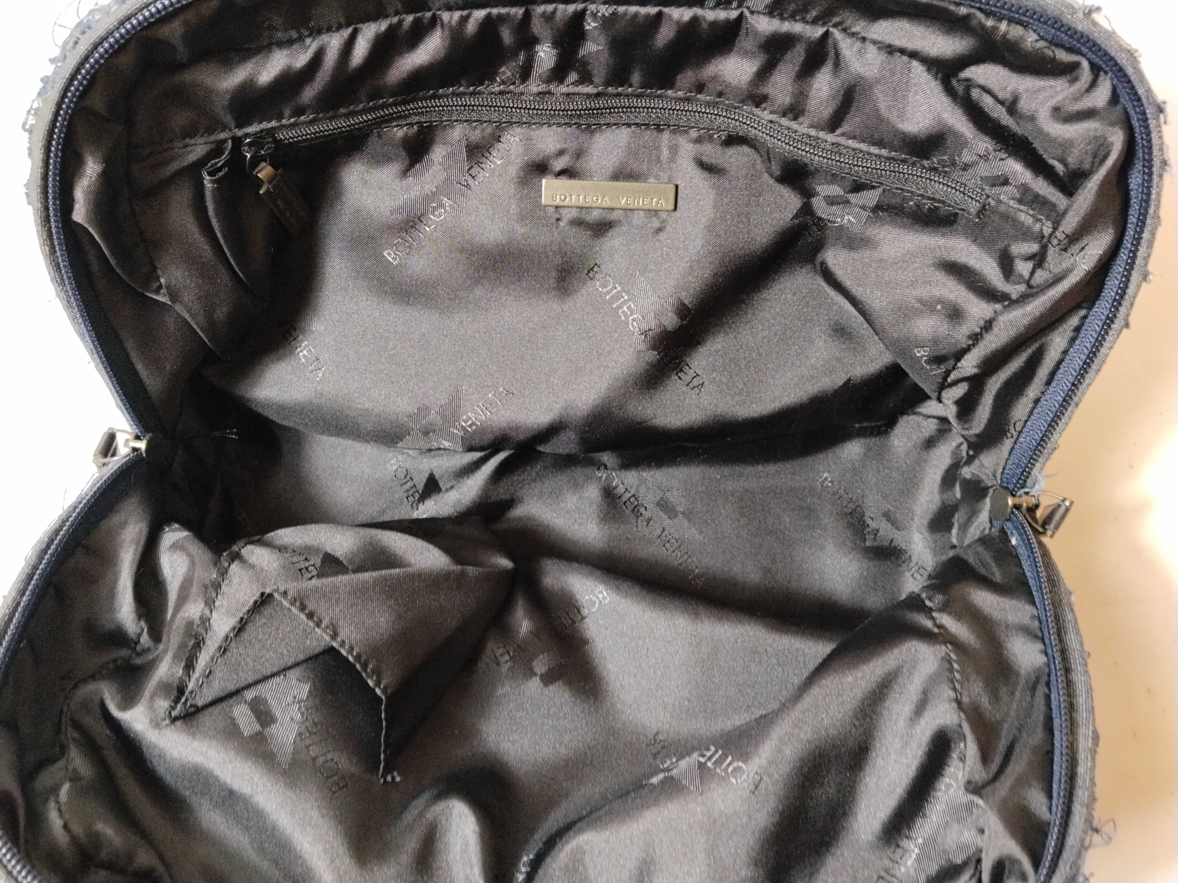 Intrecciato Denim Handbag — view 10