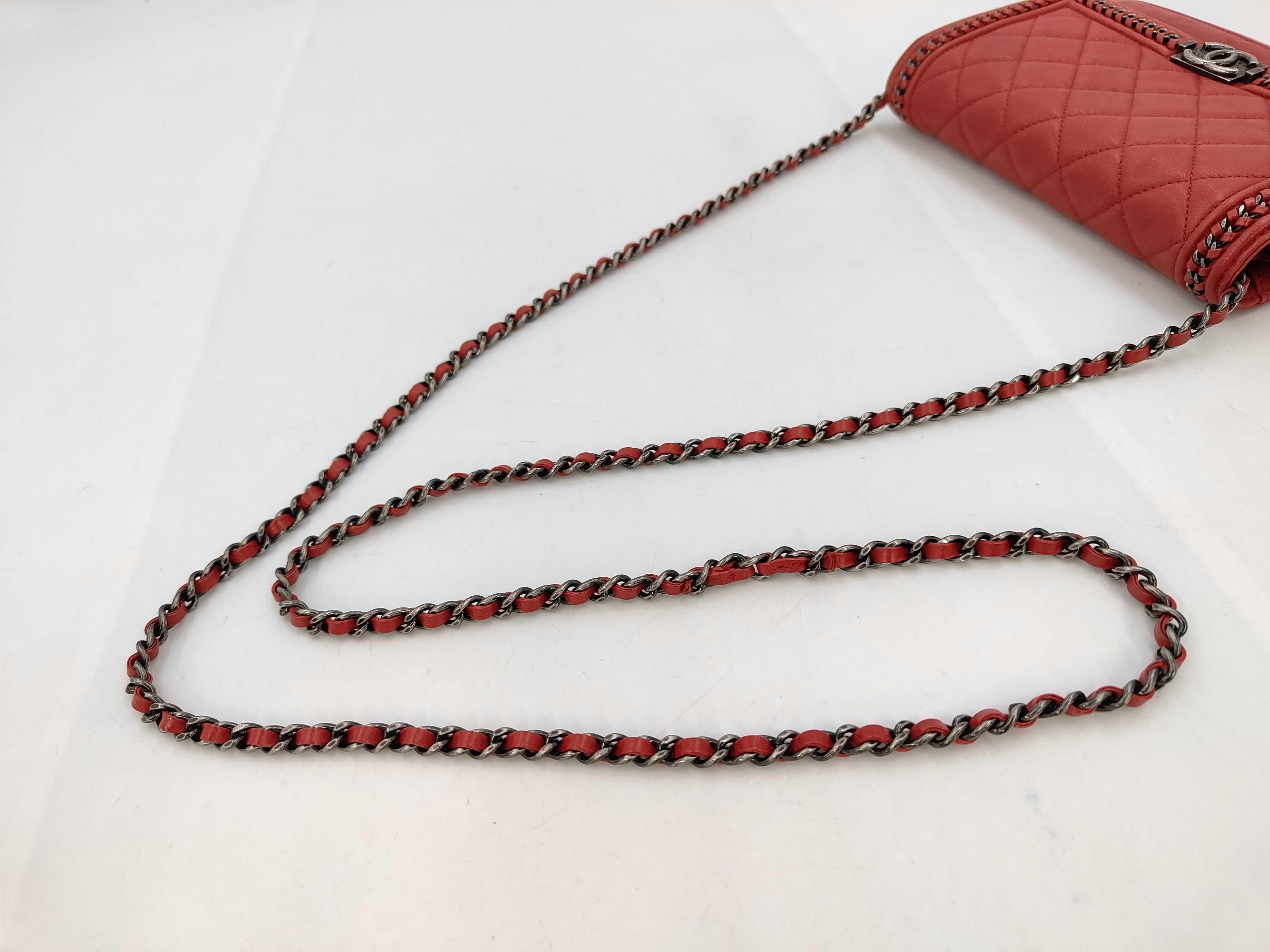 Boy Chain Wallet Chain Around Shoulder Bag with Card and Stickers — view 3