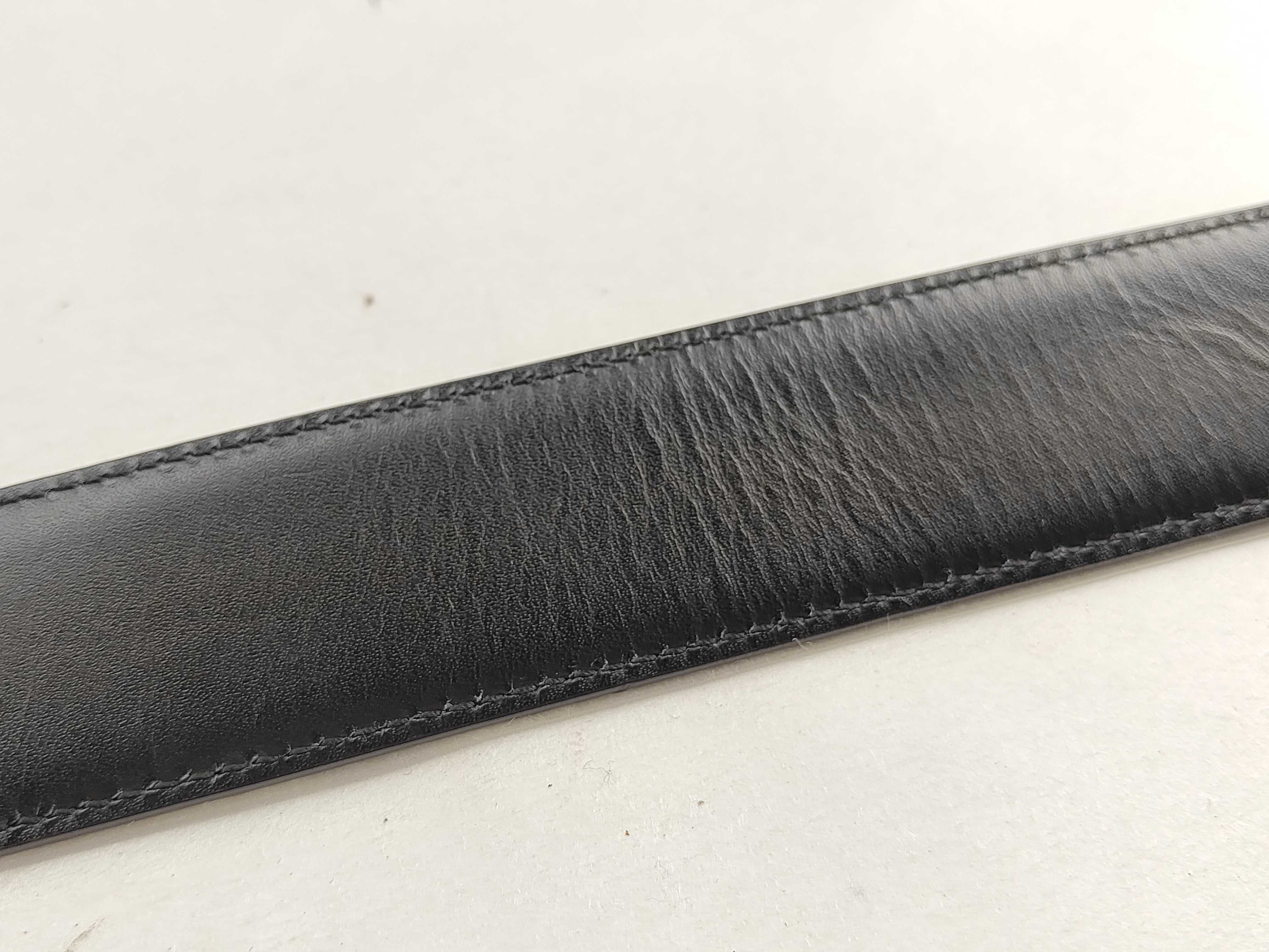 Interlocking G GG Pattern Leather Belt — view 10