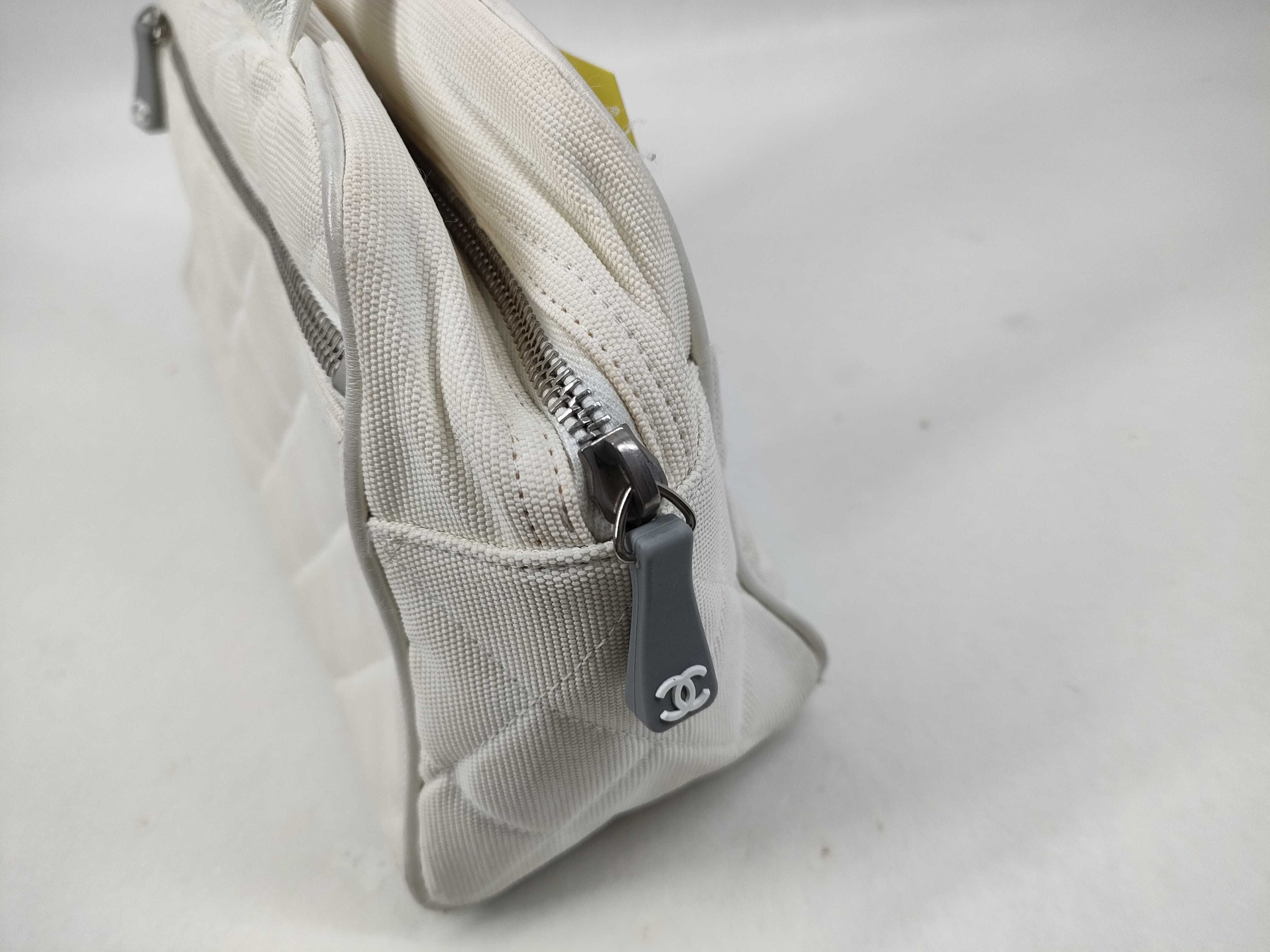 Sport Matelassé Canvas Handbag Mini Boston Bag — view 5