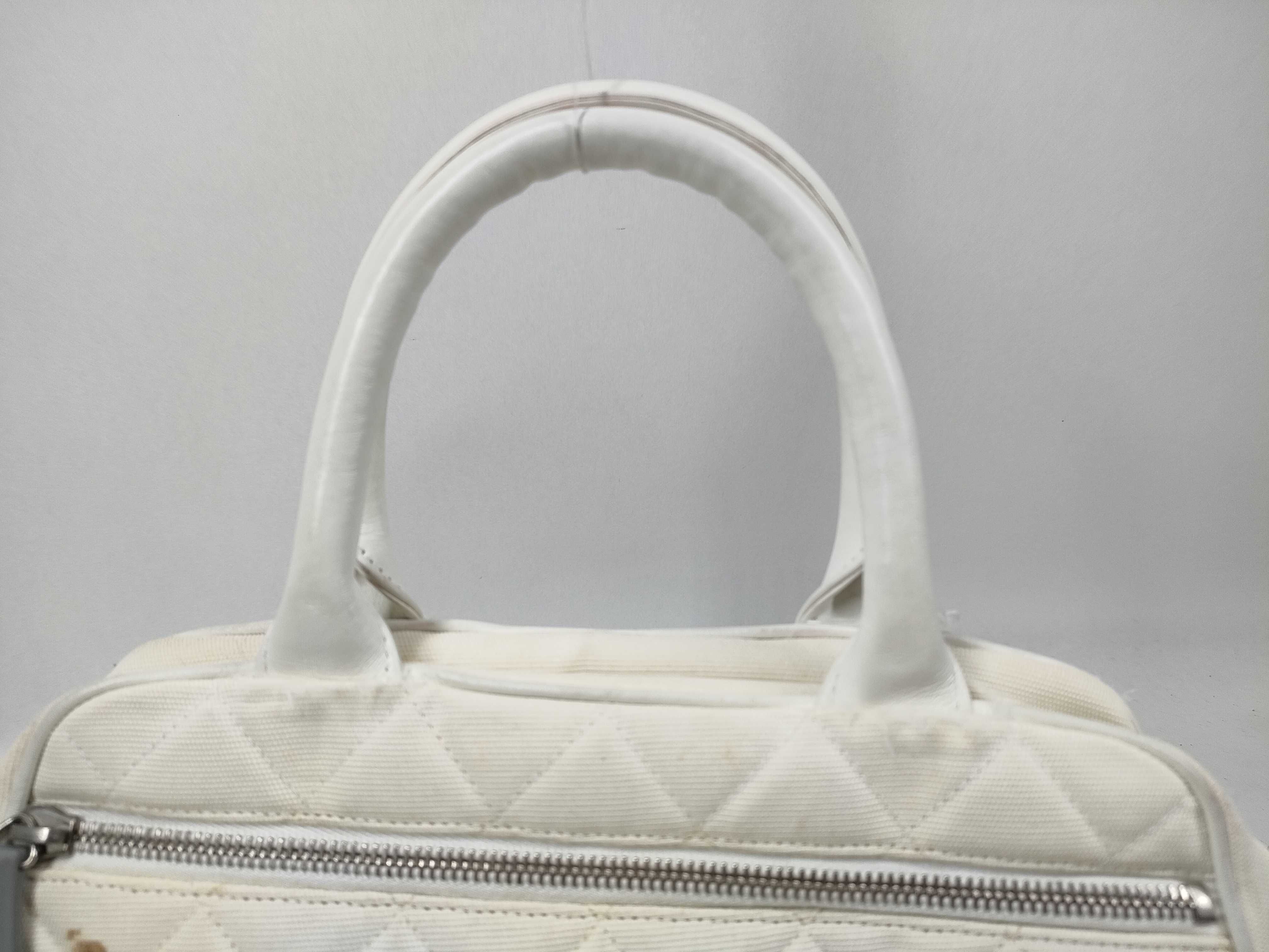 Sport Matelassé Canvas Handbag Mini Boston Bag — view 6