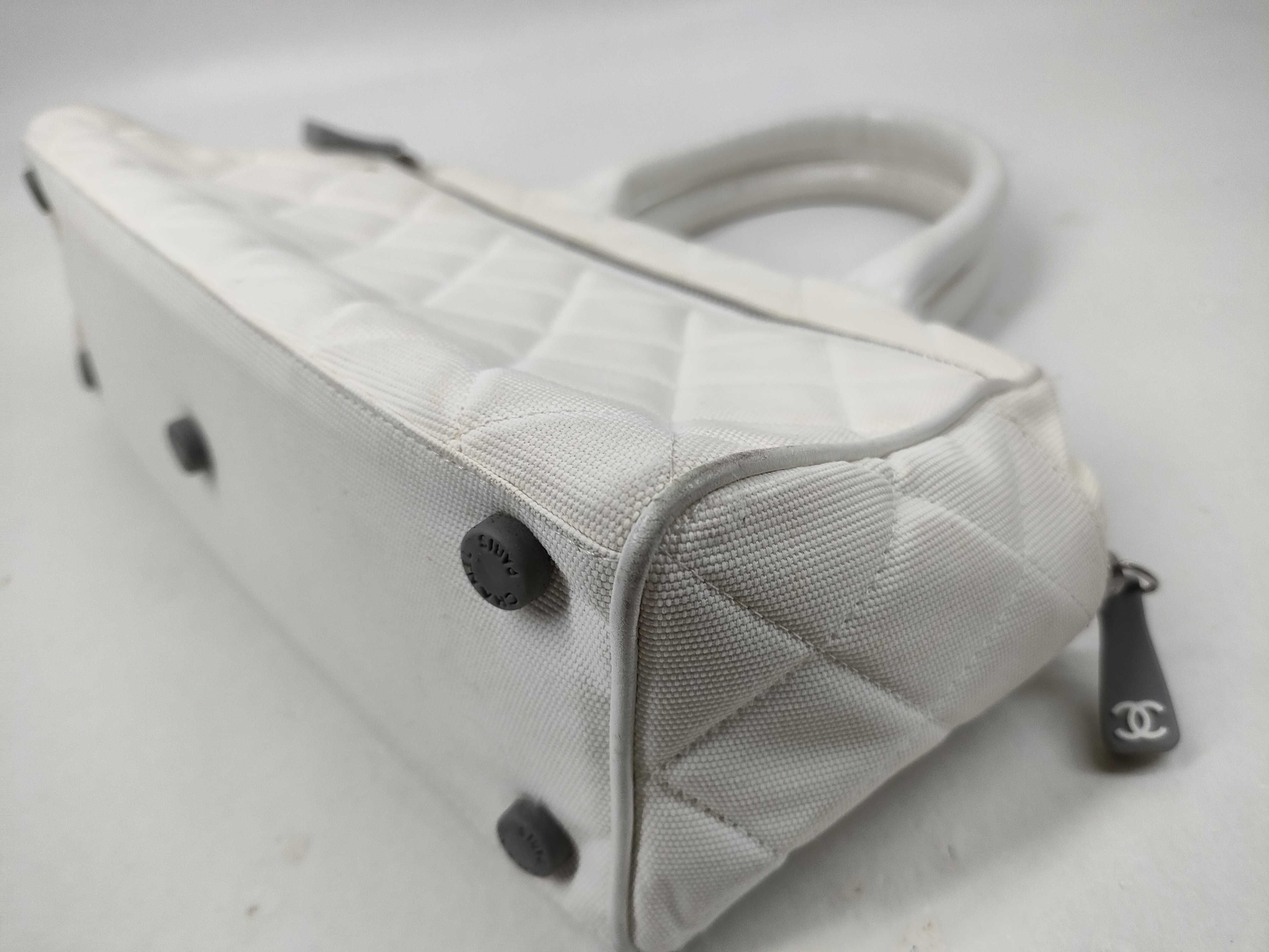 Sport Matelassé Canvas Handbag Mini Boston Bag — view 8
