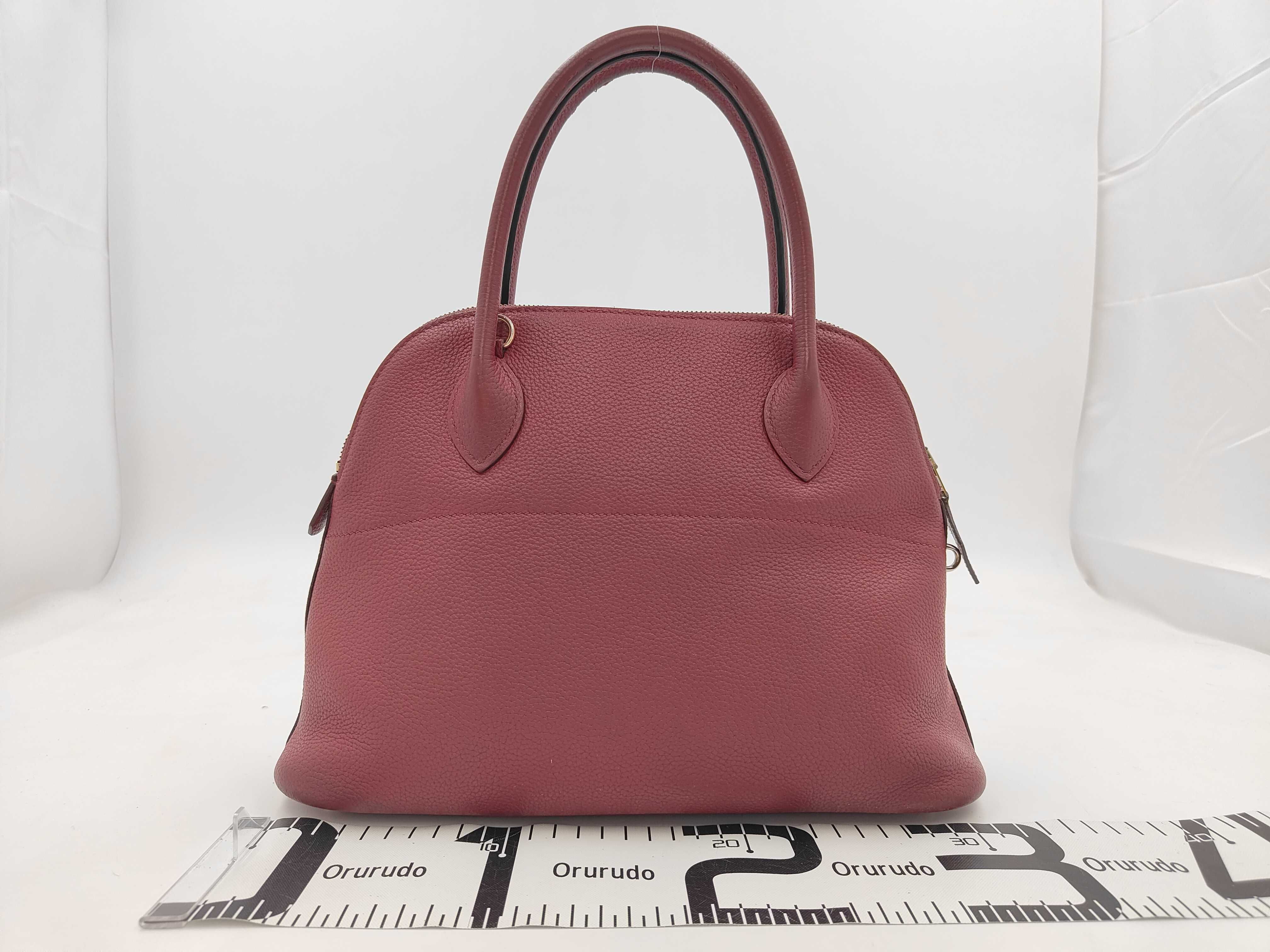 Bolide 31 Taurillon Clemence Bordeaux Handbag — view 2