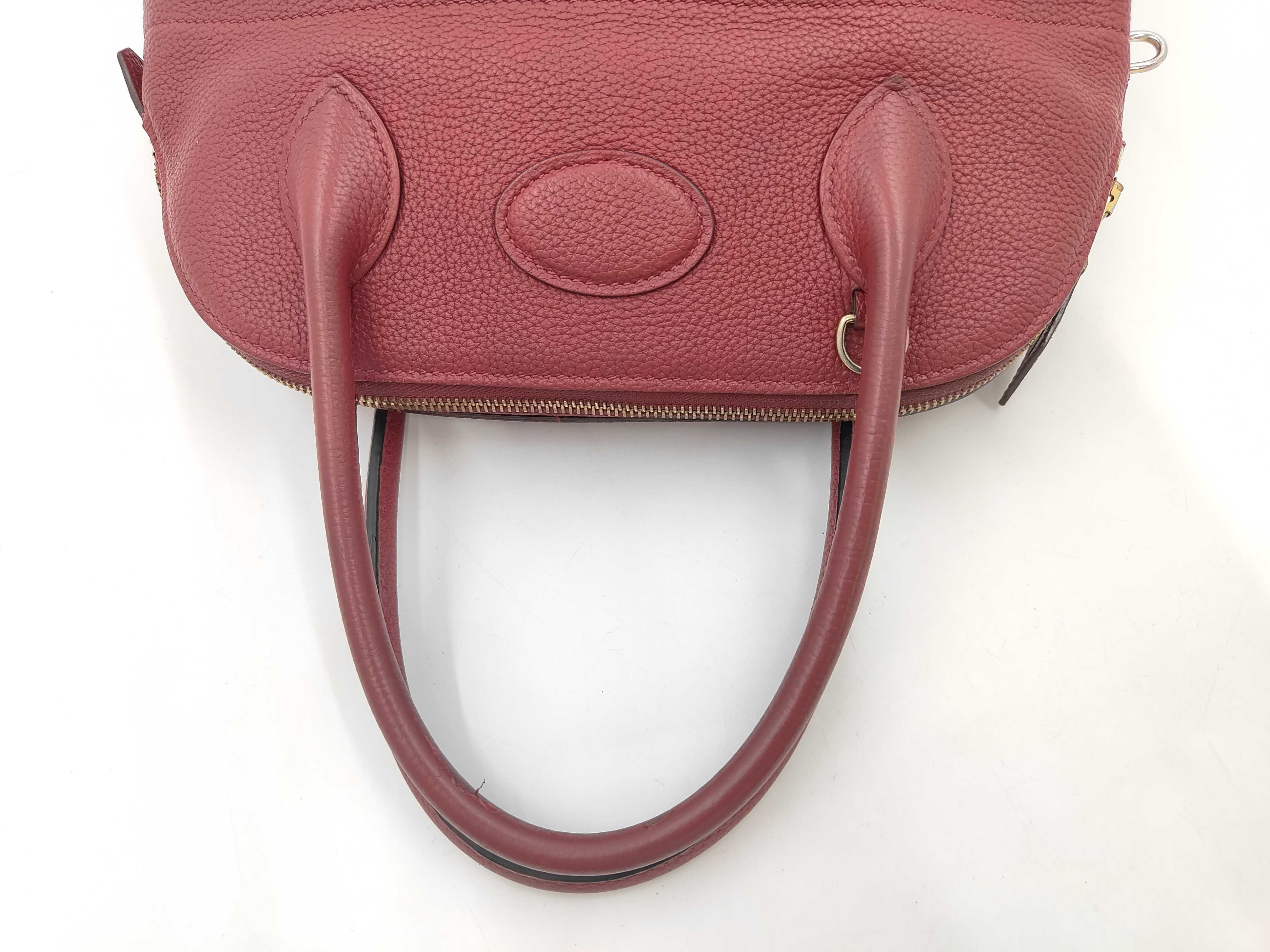 Bolide 31 Taurillon Clemence Bordeaux Handbag — view 3