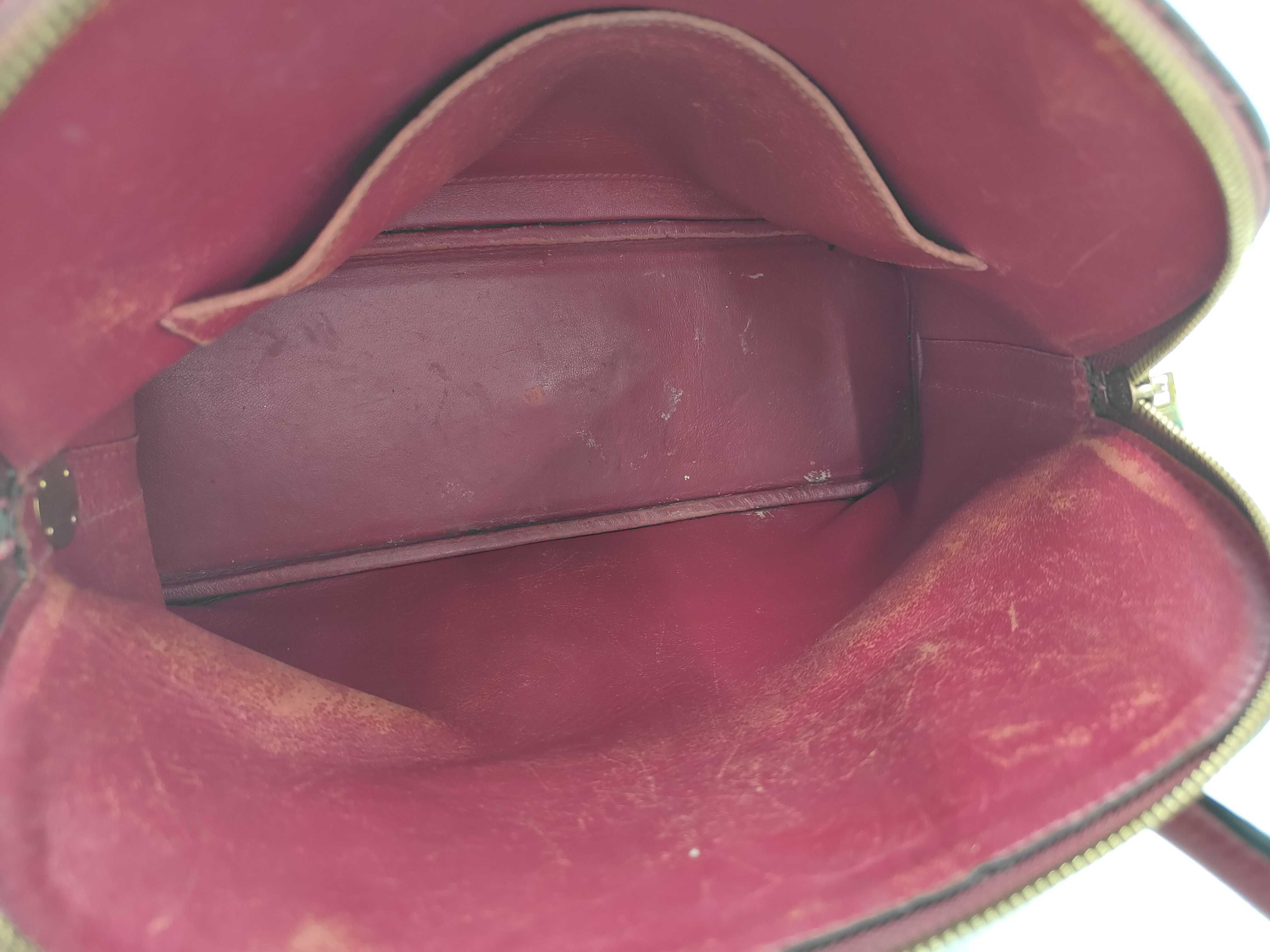 Bolide 31 Taurillon Clemence Bordeaux Handbag — view 10