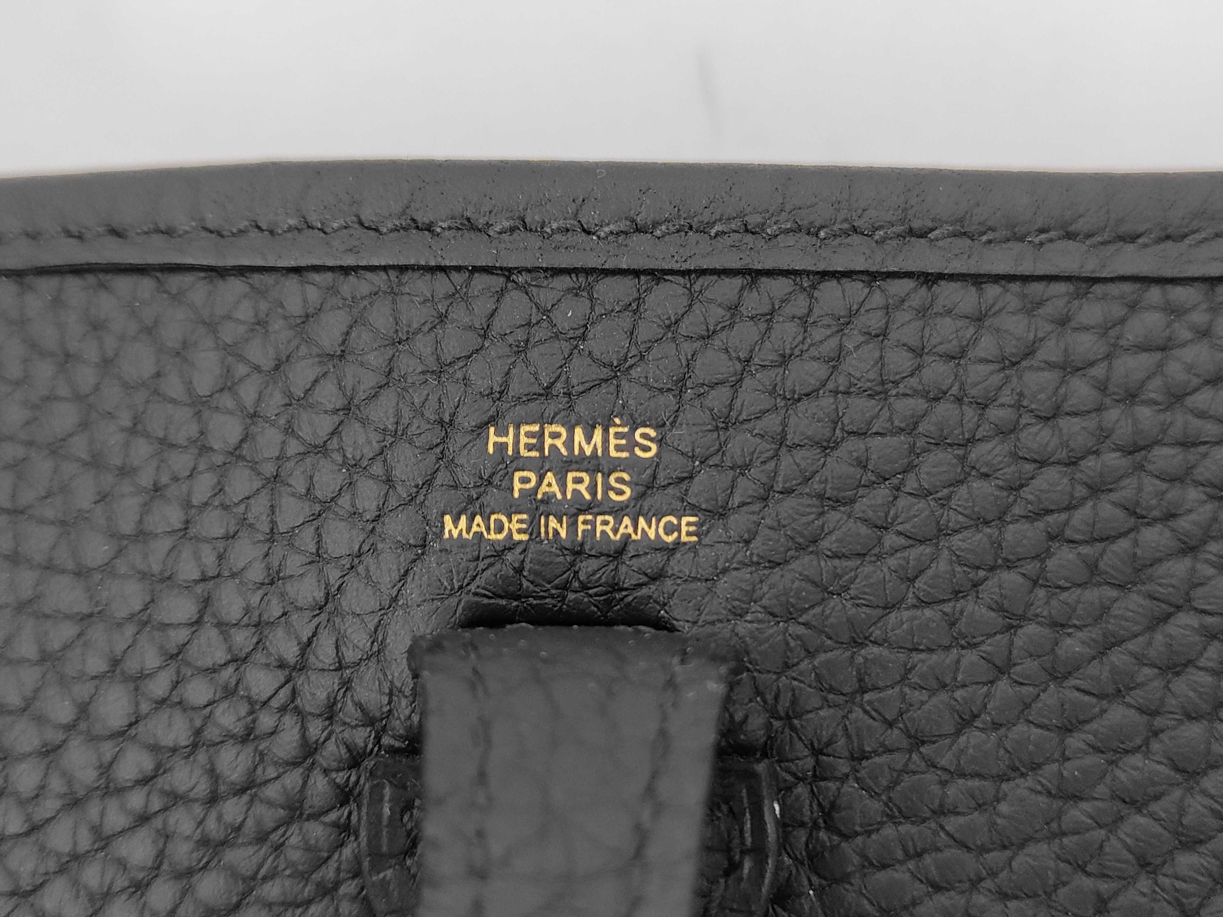 Evelyne Mini Evelyne 16 TPM Black Gold Hardware K Stamp Shoulder Bag — view 10